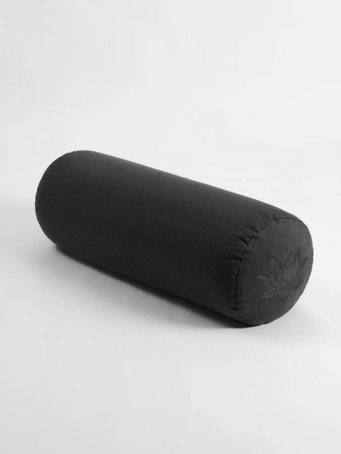 Organic Cotton Buckwheat Meditation Bolster Cushion for Yoga & Zen Relaxation - Perfect for Yoga Studios, Home Meditation & Stress Relief