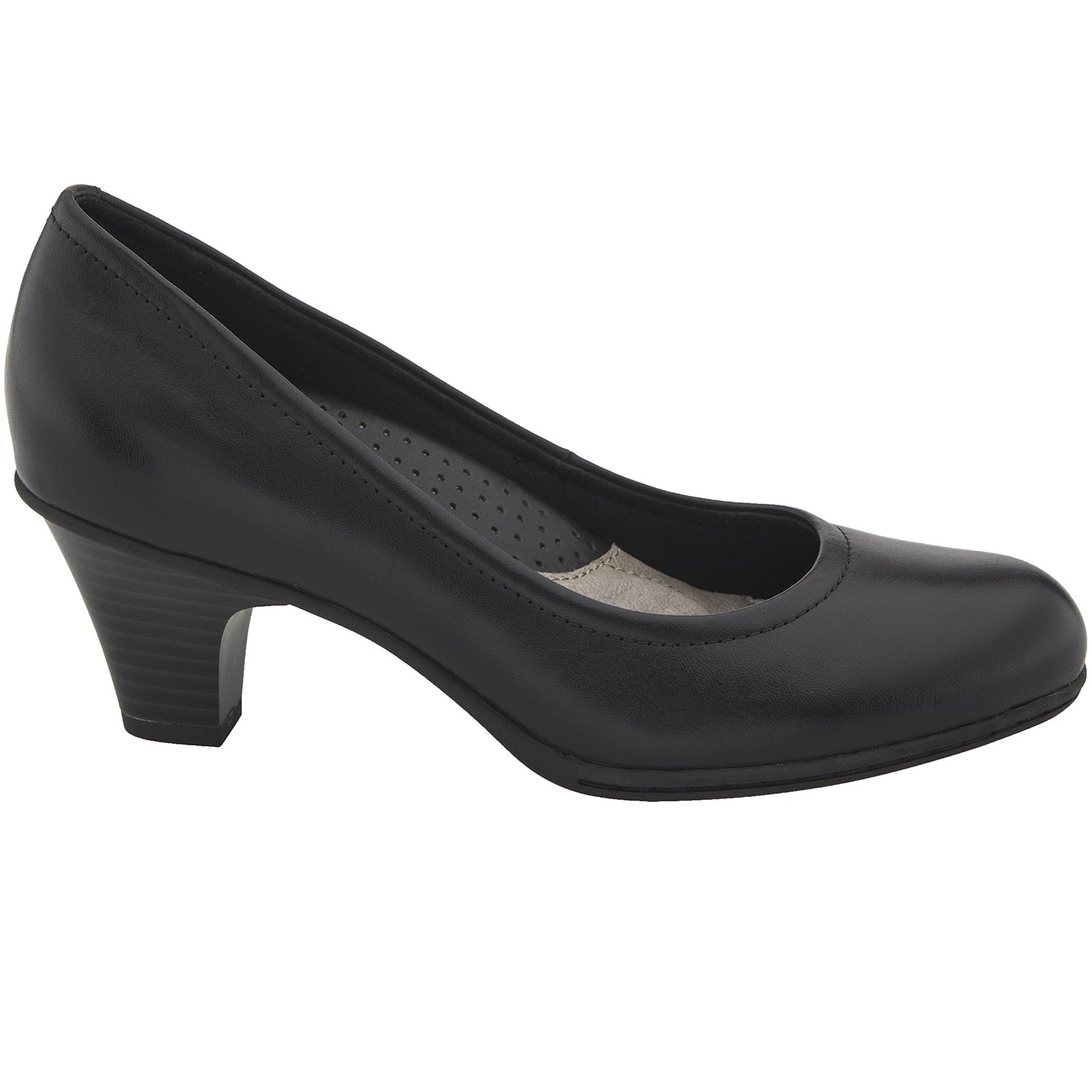 Earth Women's Bijou Black Pump Heels - Size 7 Medium | Comfortable Dress Shoes for Work, Party & Special Occasions