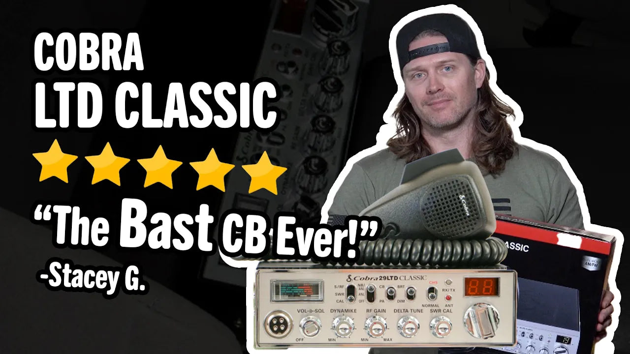 Cobra 29 Complete Pickup Package - Professional CB Radio Kit for Trucks & Off-Road Vehicles | Long Range Communication | Weather Alerts | Road Trip Essentials