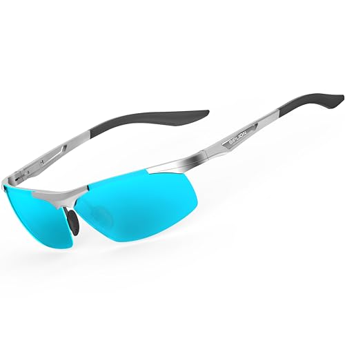 Silver/Blue Mirrored Lens