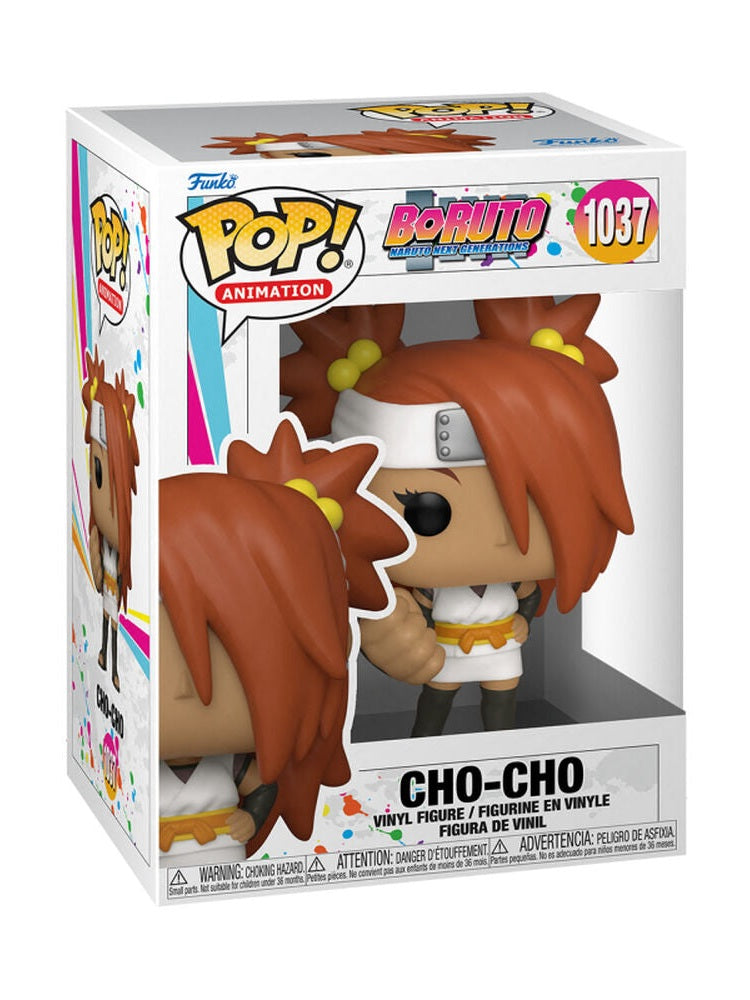 Funko Pop! Boruto: Naruto Next Generations - Cho Cho Akimichi Vinyl Figure #1037 | Collectible Anime Toy for Fans & Gift for Naruto Lovers | Perfect for Display, Anime Collections & Pop Culture Decor