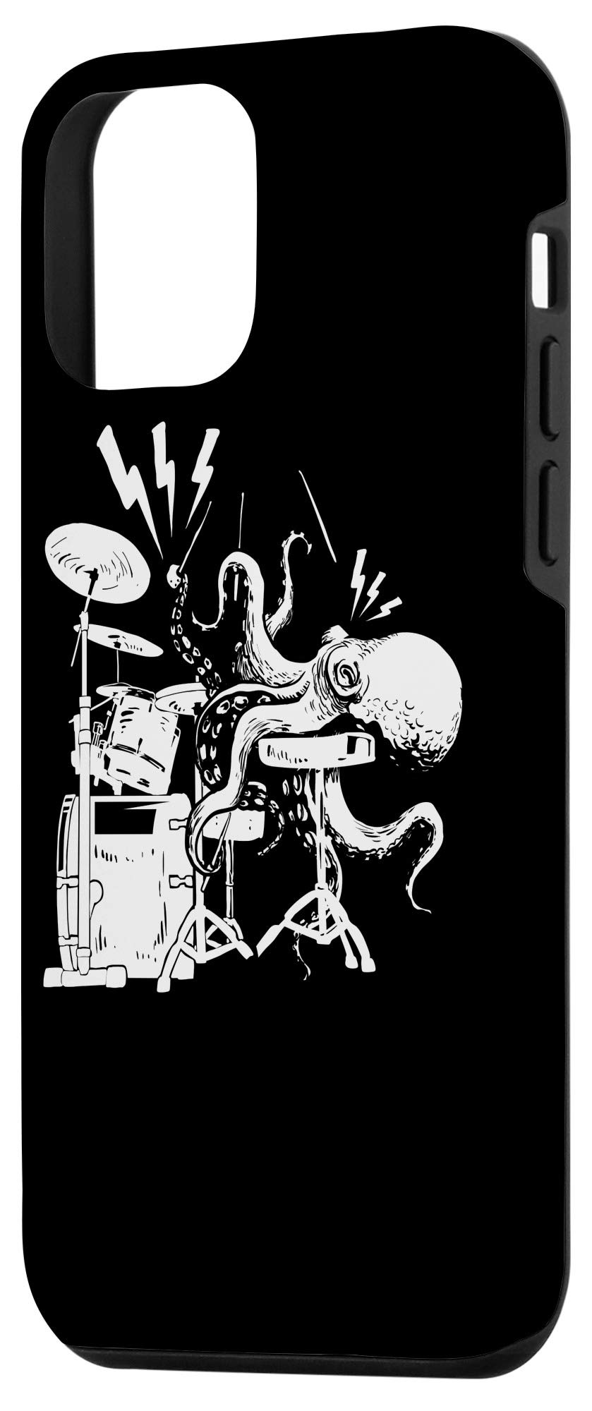 Funny Drumming iPhone 12 Mini Case - Perfect Gift for Drummers & Music Lovers - Great for Concerts, Music Festivals & Drumming Practice