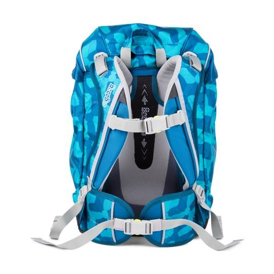 ergobag Prime School Backpack for Kids - Lightweight, Durable & Ergonomic Design - Perfect for School, Travel & Daily Use (Ice GlamBear Style)