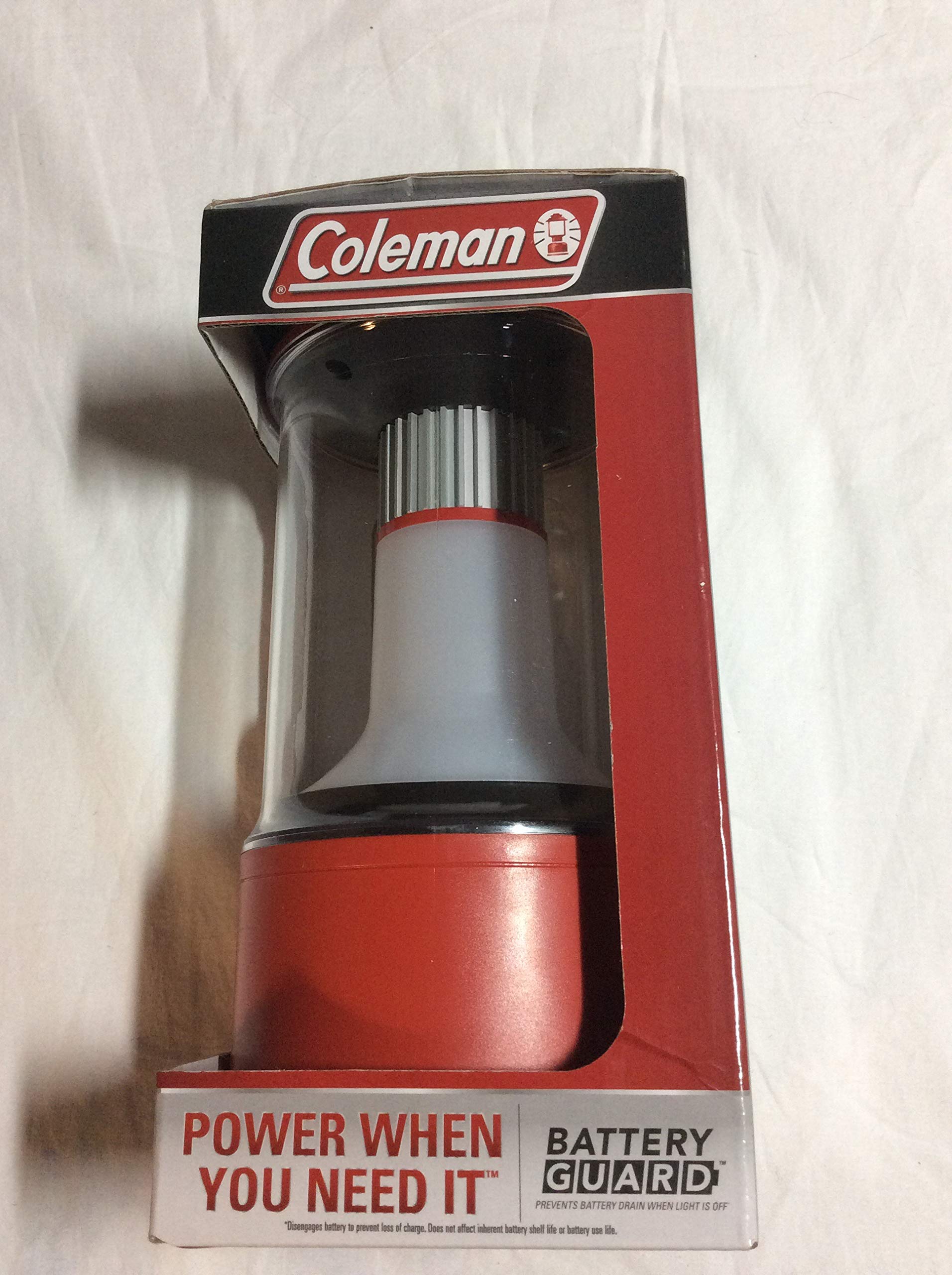 Coleman 2000033829 LED Camping Lantern - Bright, Portable & Waterproof Light for Outdoor Adventures, Hiking, Backpacking & Emergency Use