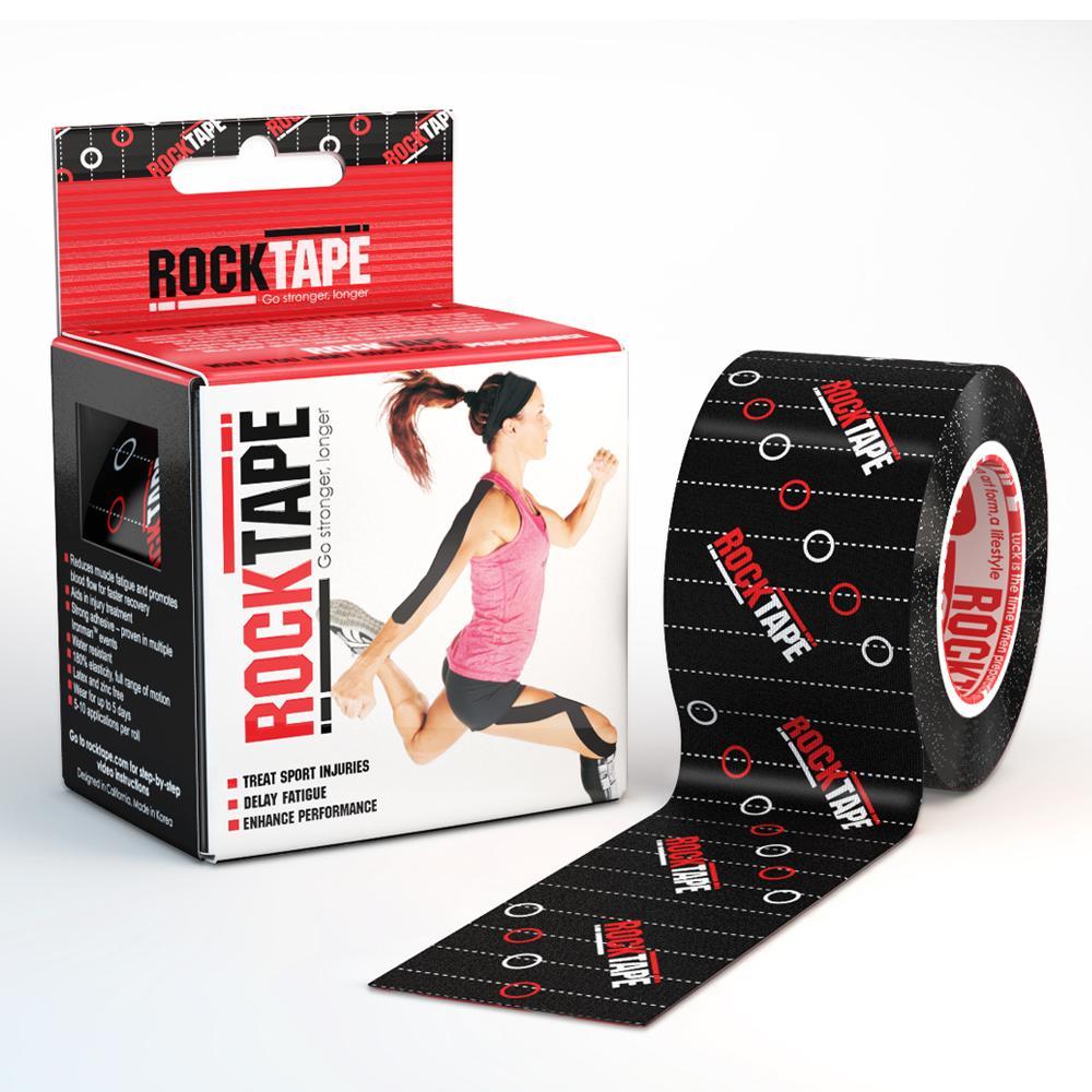 RockTape Kinesiology Tape - 5cm x 5m Roll for Pain Relief & Muscle Support - Ideal for Athletes, Runners & Physical Therapy