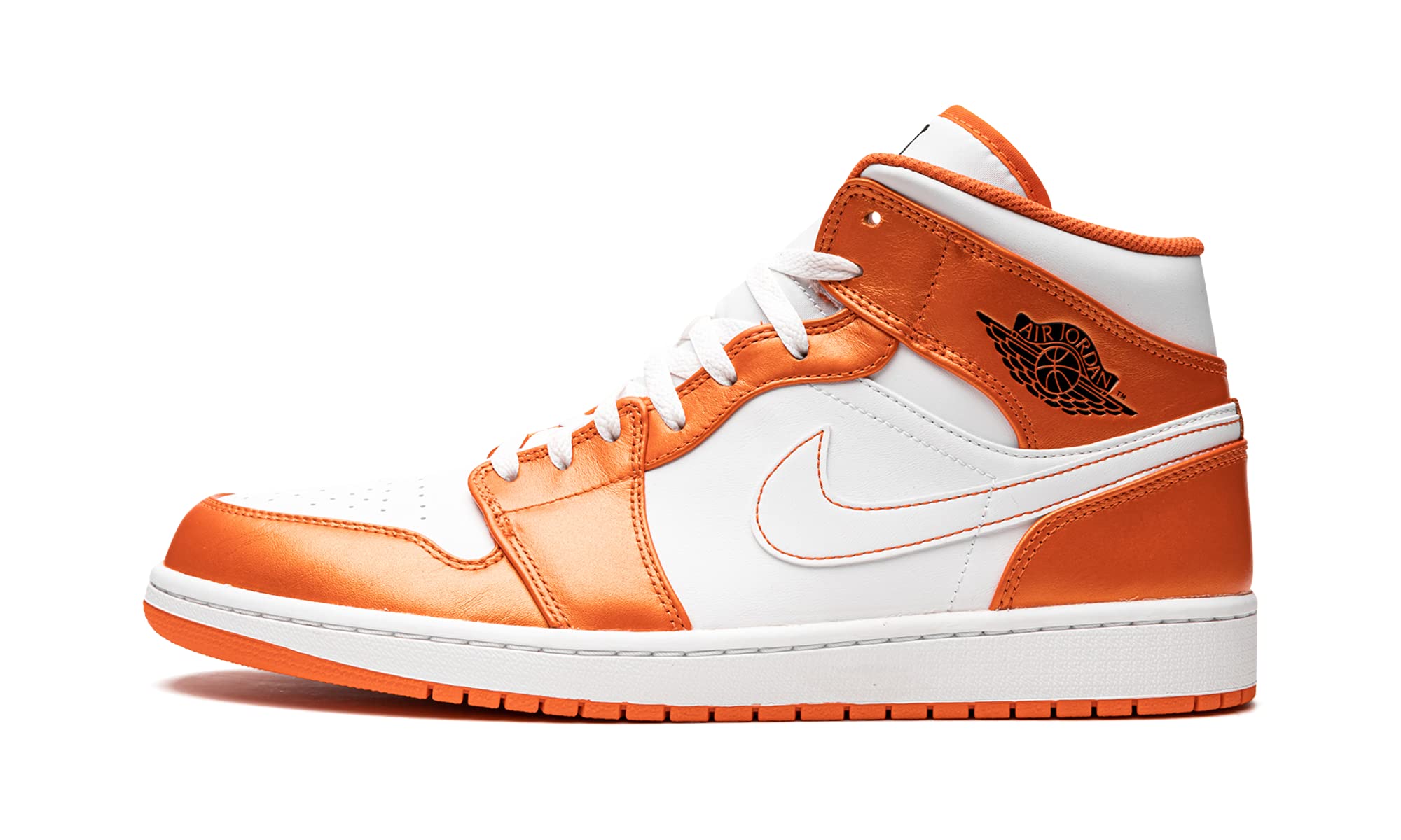 Nike Jordan Men's Air 1 Mid SE DM3531-800 Electro Orange Basketball Shoes Size 7 - Perfect for Streetwear & Court Performance