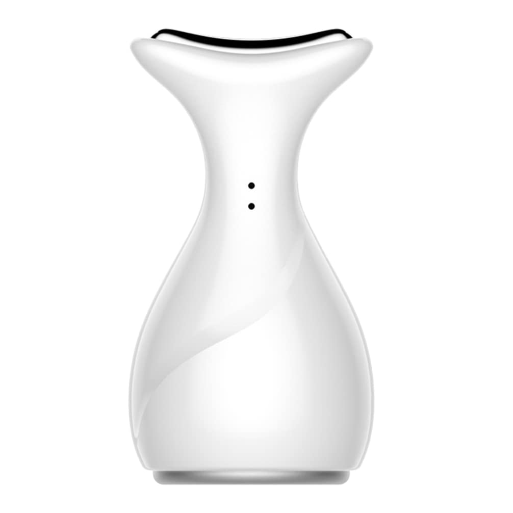 Lurrose Electric Facial Massager for Face, Neck & Eyes - Anti-Wrinkle Vibration Massage Wand with Cooling Roller to Reduce Dark Circles, Puffiness & Eye Fatigue | Perfect for Home Spa, Travel & Self-Care Routine