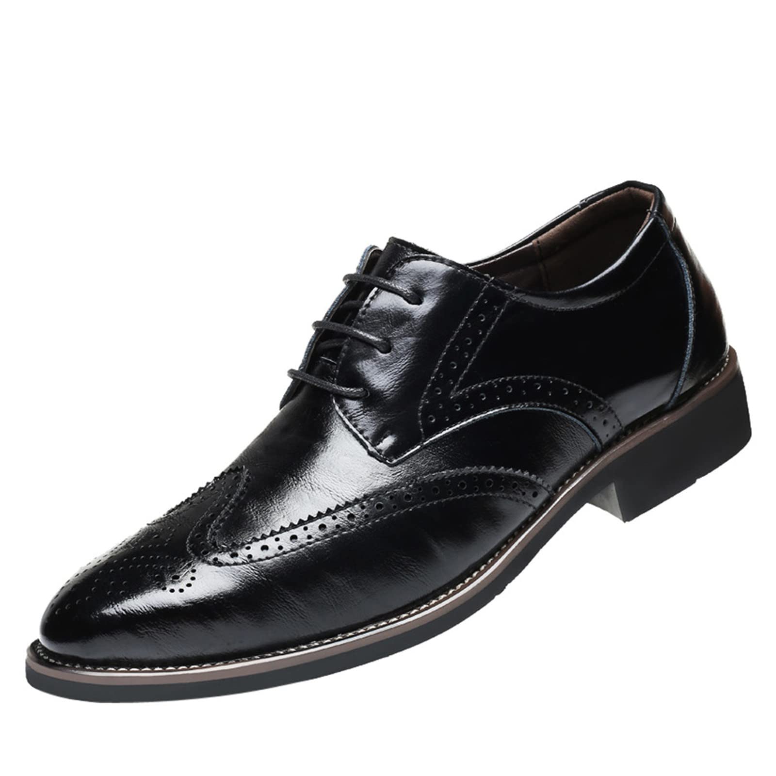 Handmade Men's Leather Sneakers - Breathable Business Casual for Work & Travel
