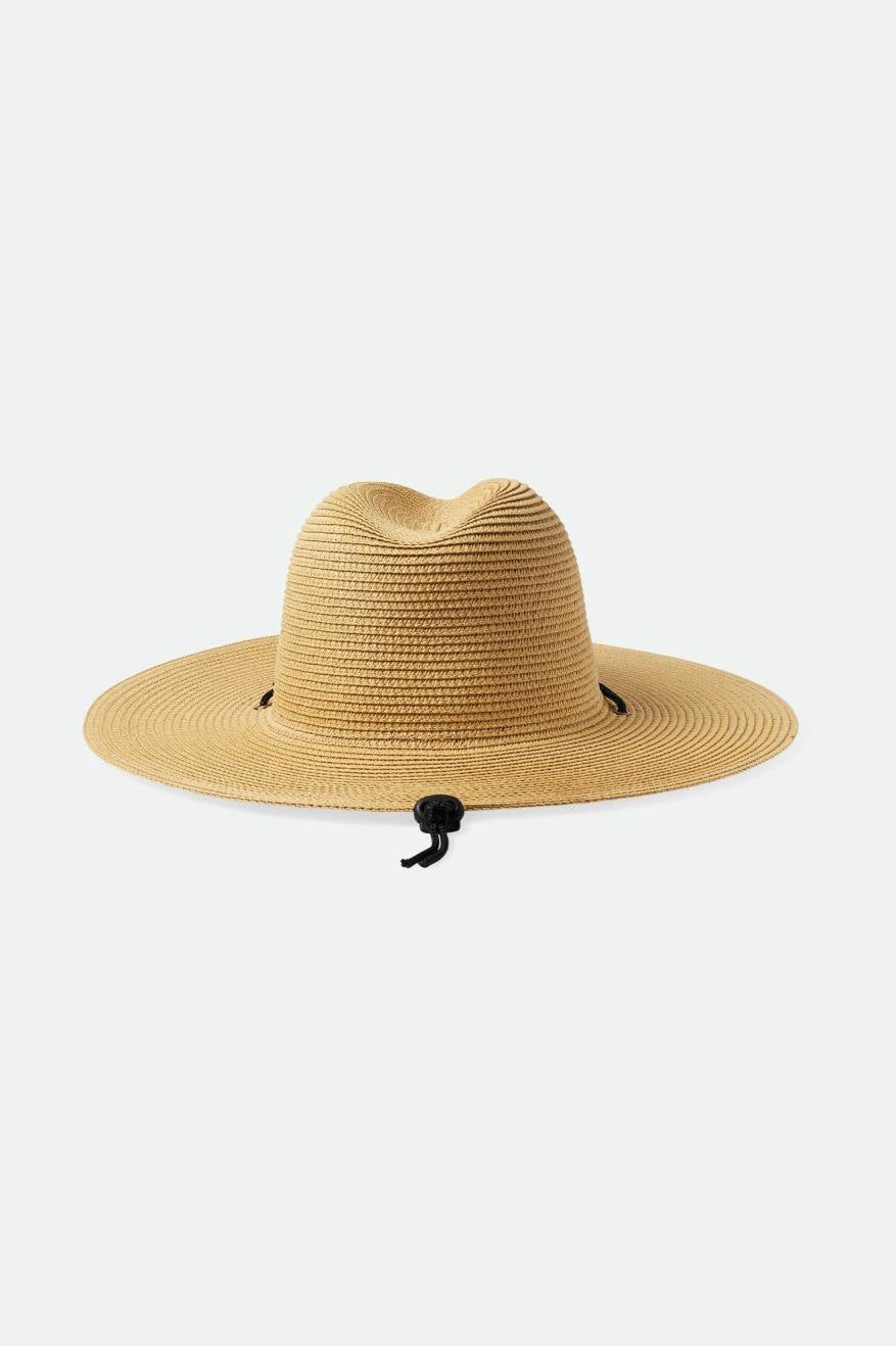 Mitch Packable Sun Hat for Women & Men - UPF 50+ UV Protection, Lightweight & Foldable Travel Hat for Beach, Hiking, and Outdoor Activities - Tan