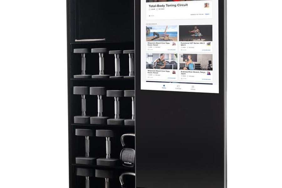 NordicTrack Vault Complete Home Gym Mirror - Interactive Smart Fitness Equipment for Full-Body Workouts | Perfect for Home Exercise, Yoga & Cardio Training