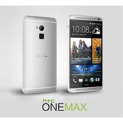 HTC One Max 32GB Android Smartphone - Silver | Large Screen, High Performance | Perfect for Gaming, Streaming & Productivity