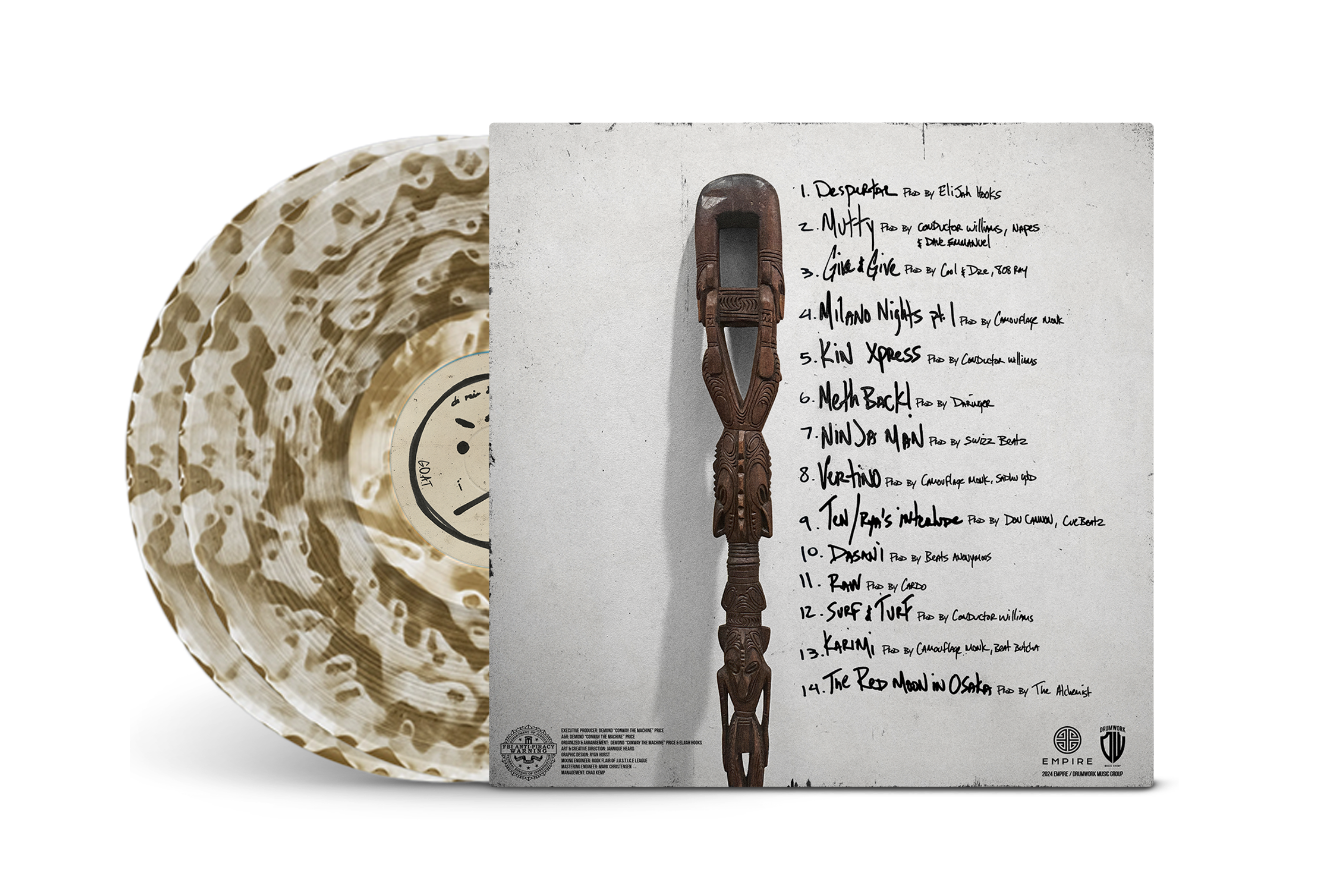 Slant Face Killah (Colored 2xLP Vinyl Record) - Limited Edition Collectible for Music Lovers & Vinyl Enthusiasts - Perfect for Home Listening & DJ Sets