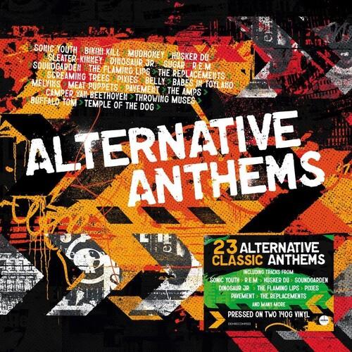 Alternative Anthems: 140 Gram Black Vinyl LP | Various Artists | High-Quality Vinyl Record for Music Collectors & Audiophiles | Perfect for Home Listening & DJ Sets