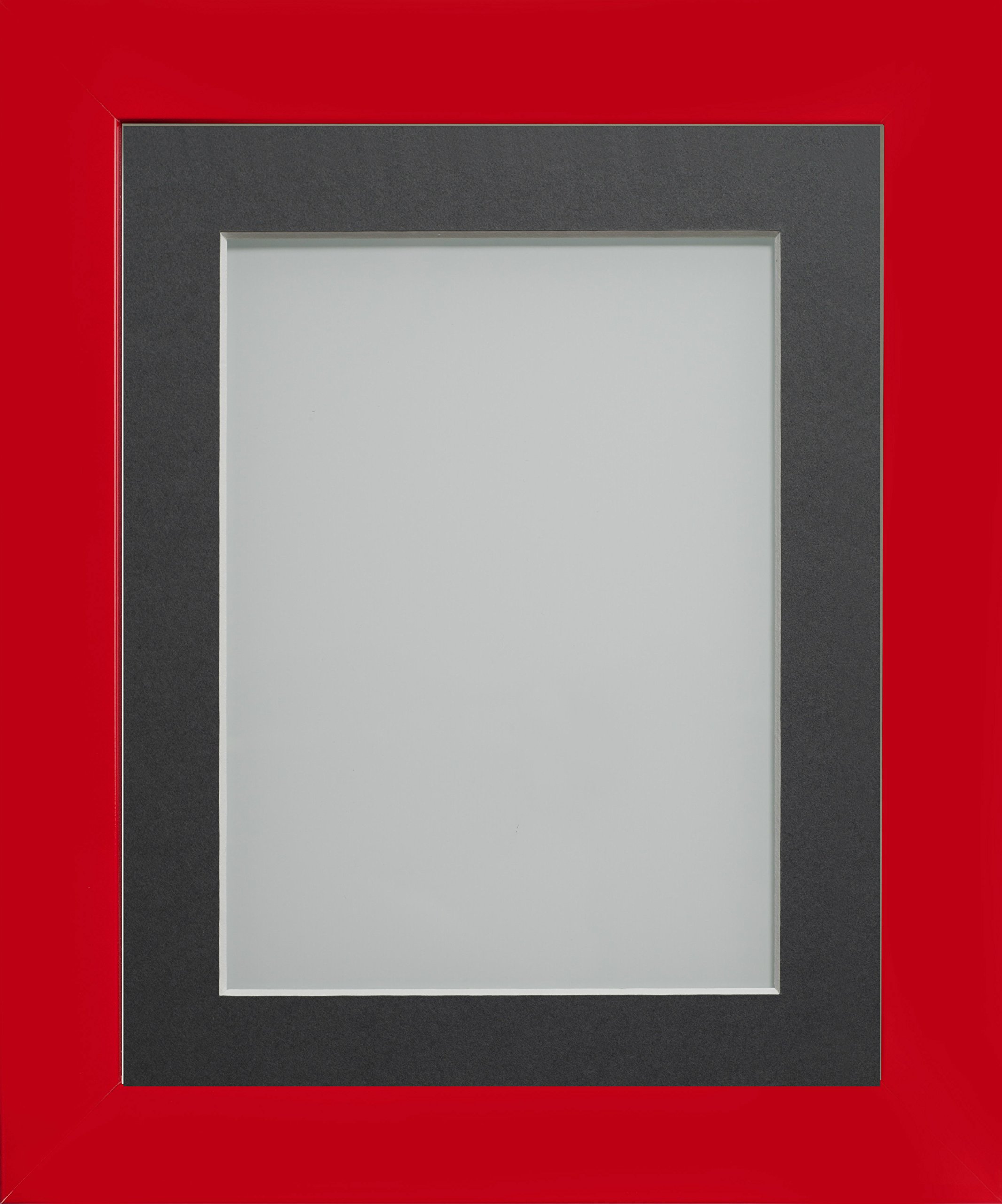 Crimson Picture Photo Frames with Mount - Elegant Candy Range in Multiple Colors | Perfect for Wall Decor, Home Office & Gift Giving