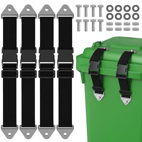 Black Buckle - 4 Pack