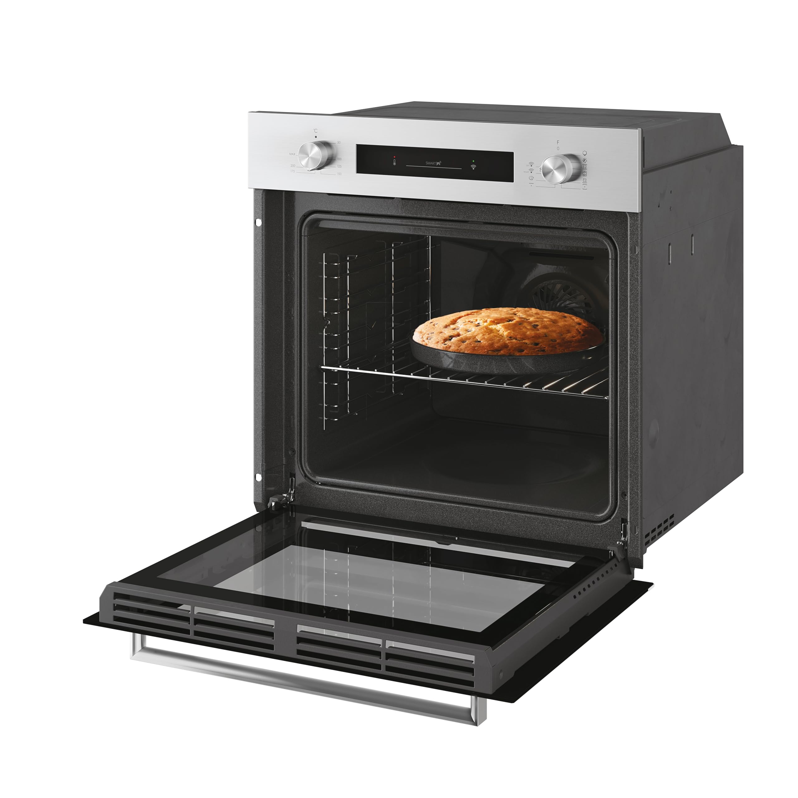 Candy Horno FCP602X E0 Electric Oven - Compact & Efficient for Baking, Roasting & More | Perfect for Small Kitchens & Apartments