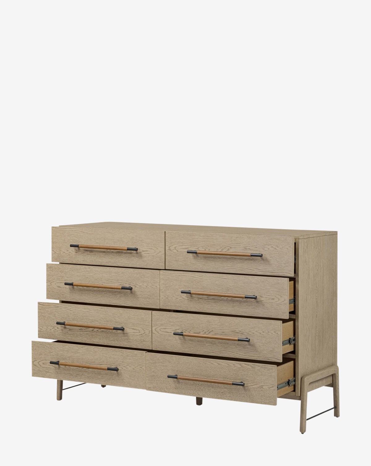 Rivelle Dresser - Modern 6-Drawer Wooden Chest for Bedroom, Living Room & Nursery Storage | Stylish & Functional Furniture for Home Organization