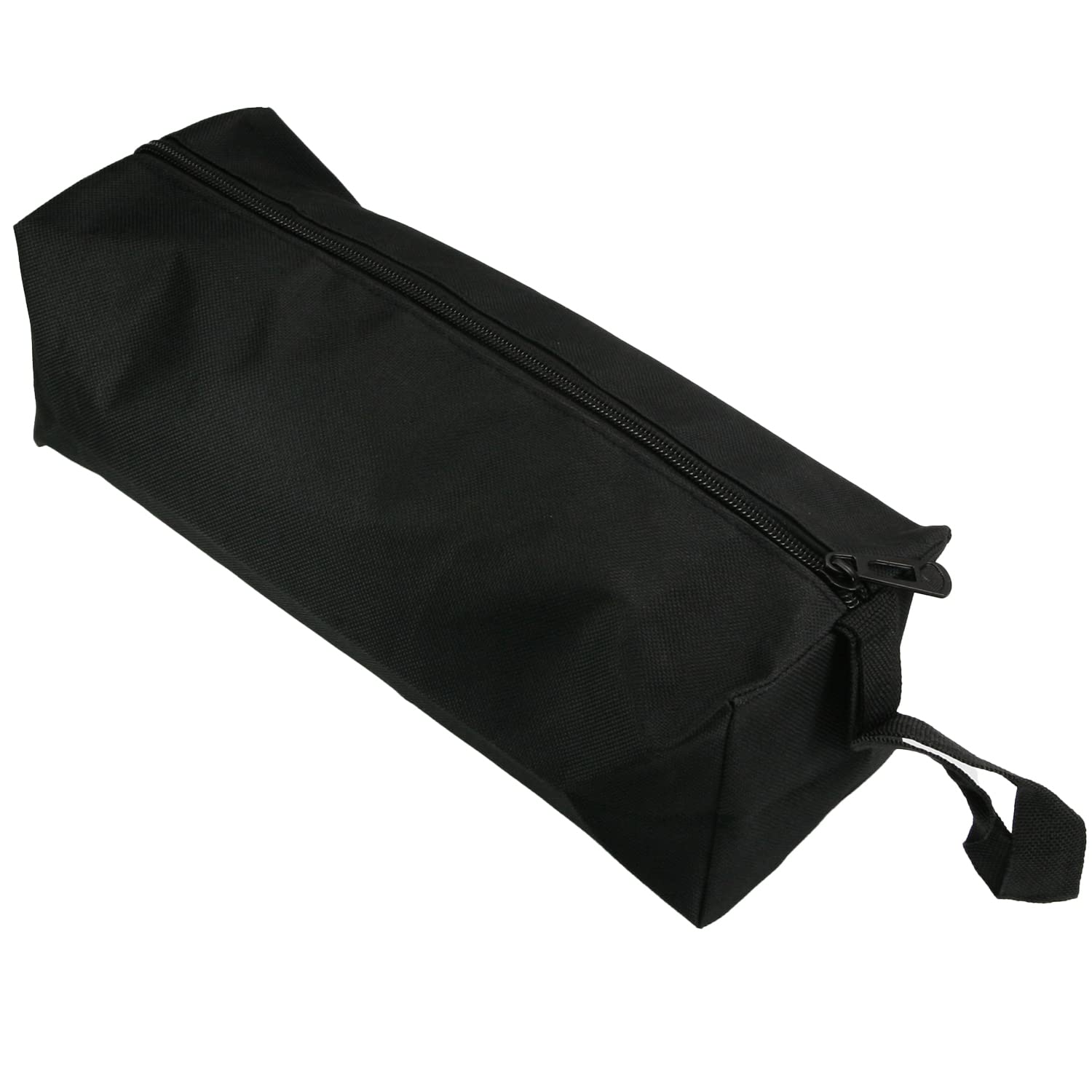 Bettomshin Professional Tool Pouch - Heavy Duty Oxford Canvas Tool Organizer with Adjustable Work Belt, Waterproof Protective Work Bag (Black, Large) - Ideal for Construction, Carpentry & DIY Projects