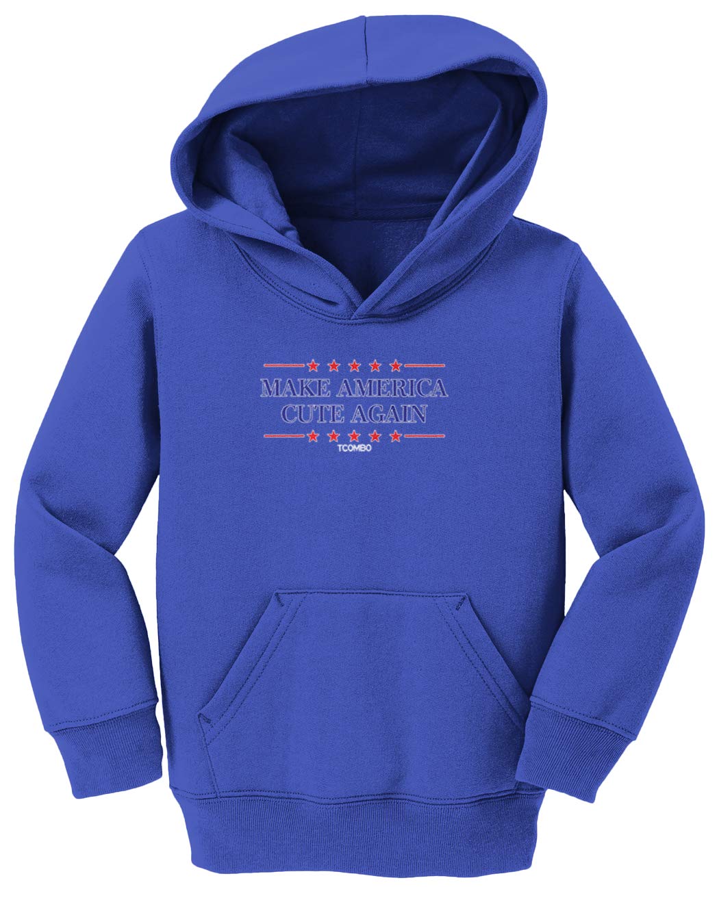 Make America Cute Again - MAGA Trump Toddler & Youth Fleece Hoodie | Warm & Comfortable Kids Pullover for Outdoor Activities & Casual Wear