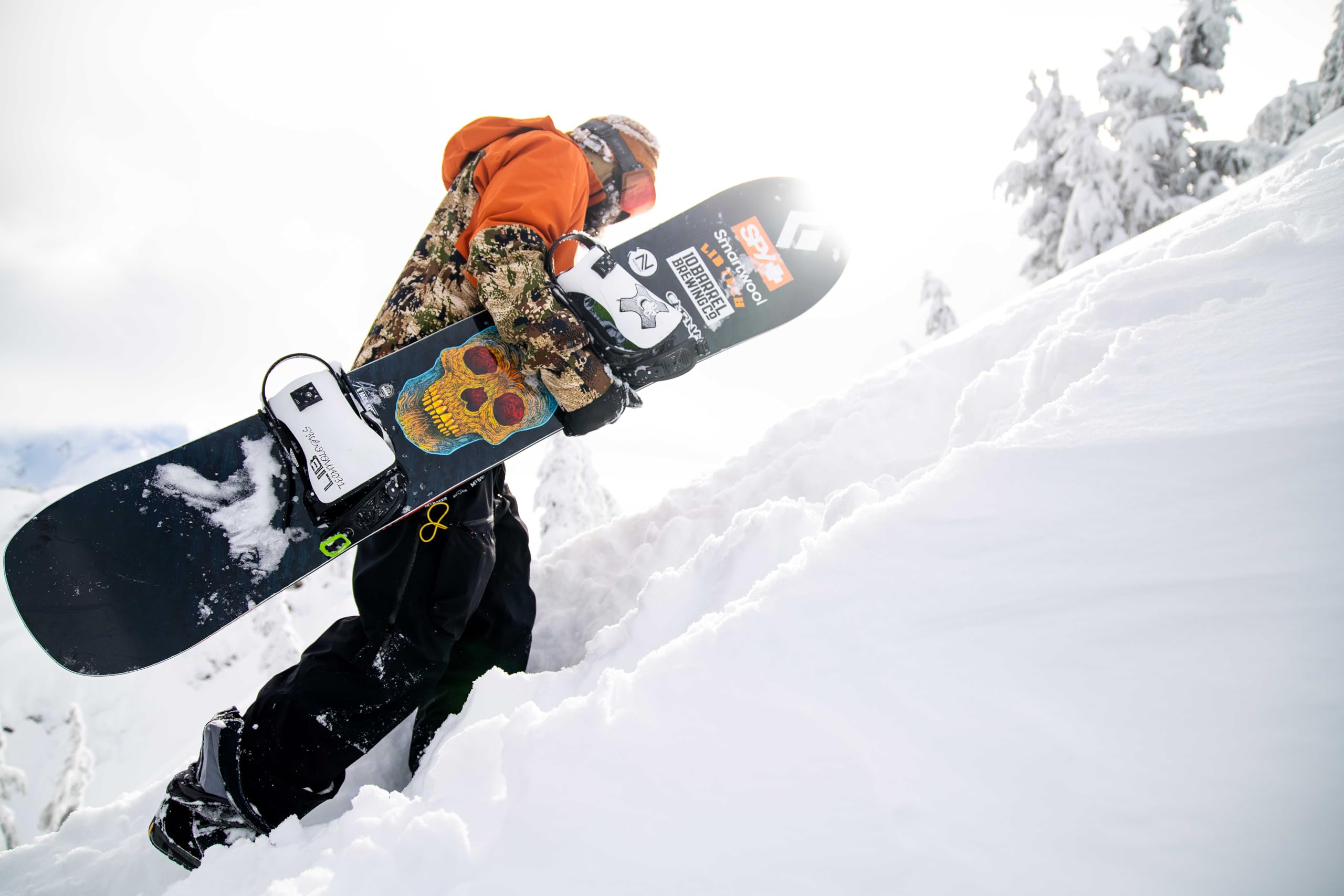Lib Tech Ejack Knife Men's Snowboard - All-Mountain Freestyle Snowboard for Powder & Park Riding | Perfect for Backcountry, Groomers & Terrain Parks