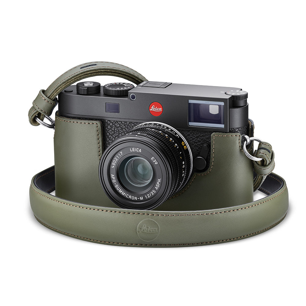 Leica M11 Camera Protector Case - Olive Green Waterproof & Shockproof Cover for Outdoor Photography & Travel