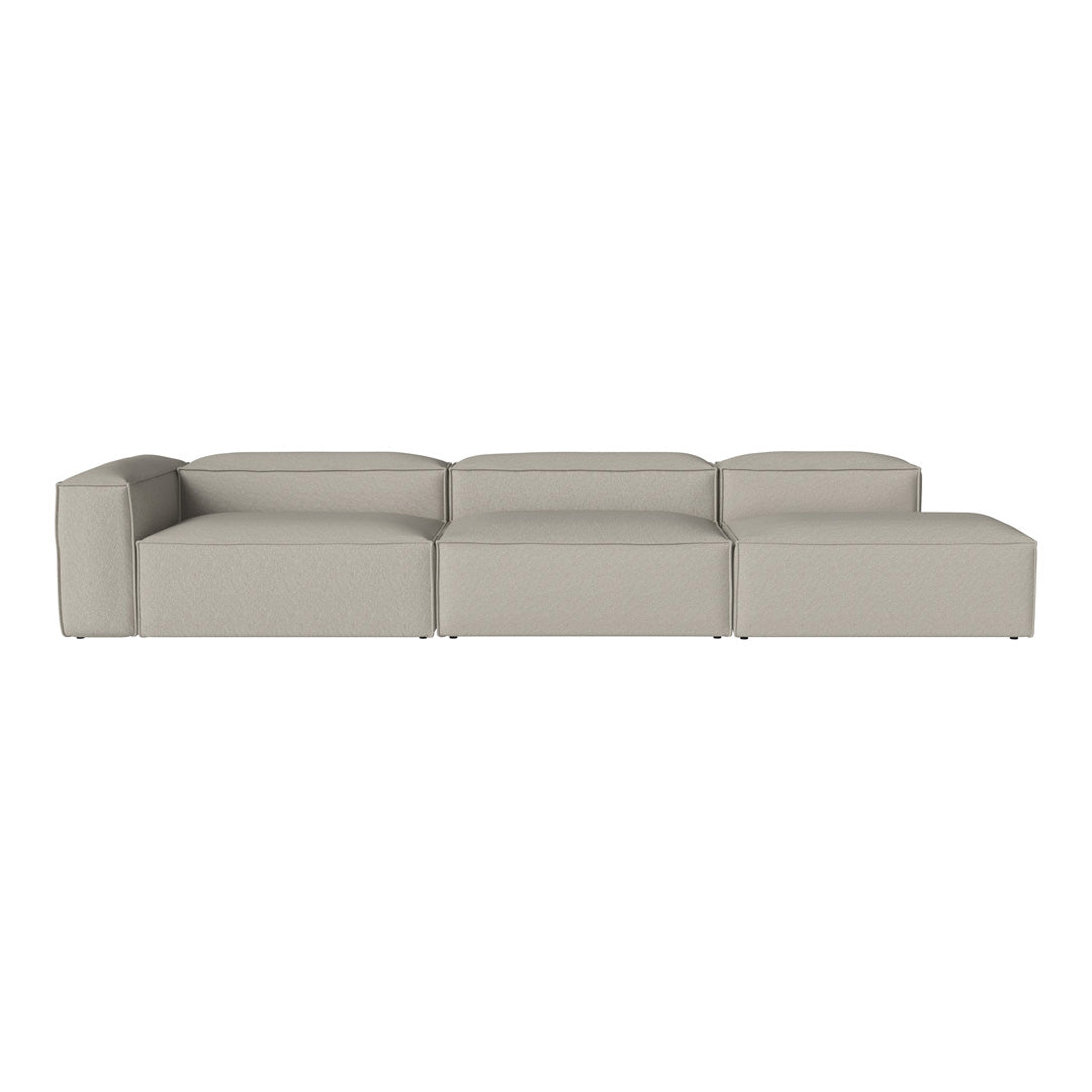 Cosima 3-Seater Sofa with Open End - Modern Living Room Furniture for Small Spaces | Perfect for Apartments, Studios & Cozy Home Decor