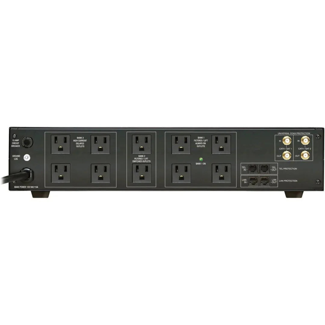 Panamax MR5100 Power Conditioner & Surge Protector - 8 Outlets, EMI/RFI Filter, Voltage Regulation - Perfect for Home Theater, Gaming PC & Electronics Protection