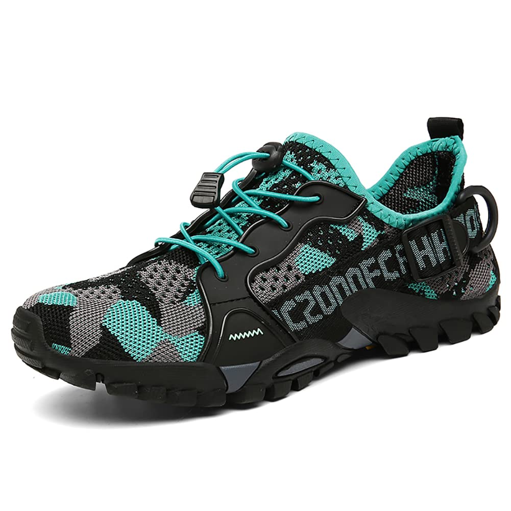 **Men's & Women's Water Shoes - Quick Drying Aqua Shoes for Hiking, Beach, Travel, Trekking & Walking - Lightweight Outdoor Sneakers for Swimming, Surfing & Water Sports**