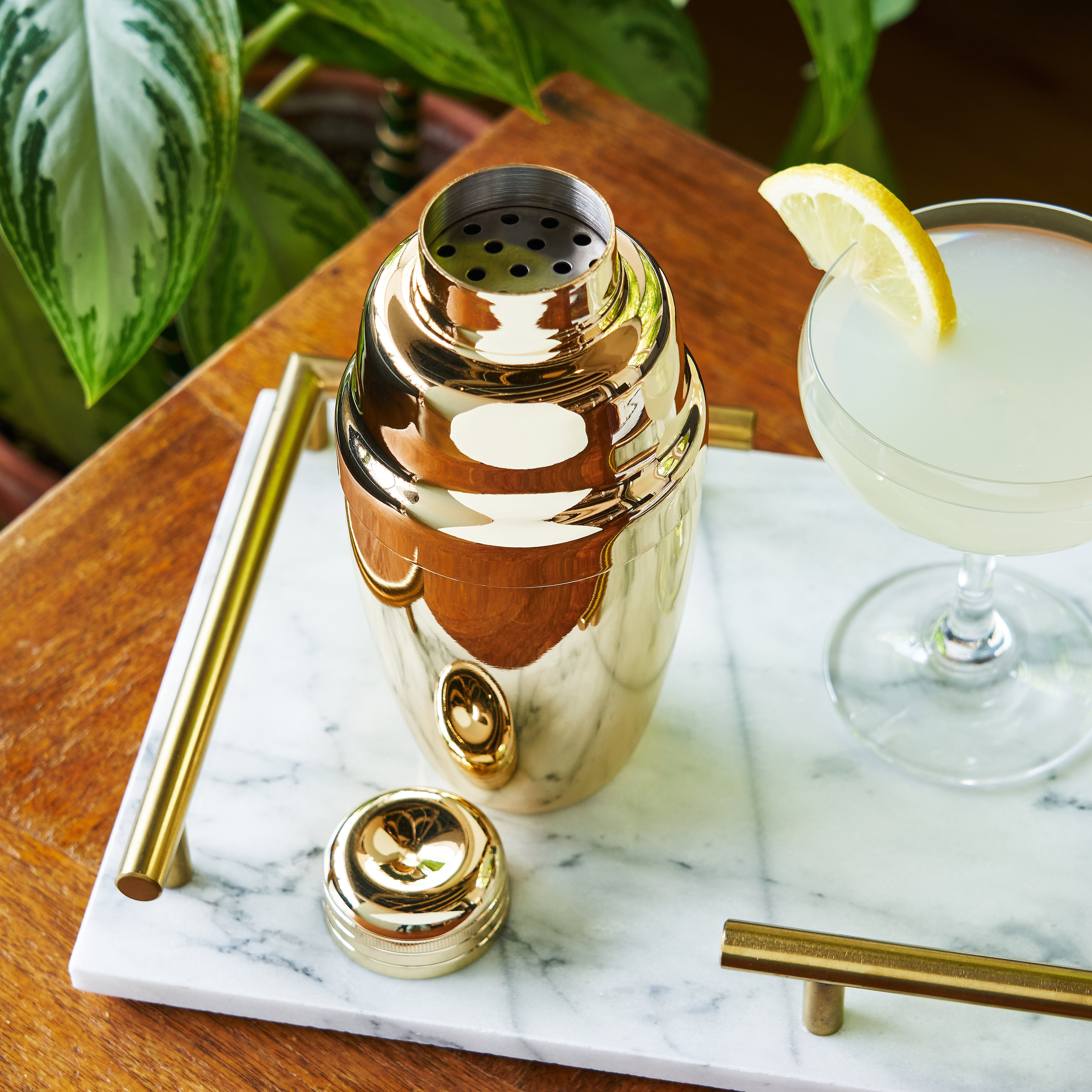 Premium Belmont Heavyweight Cocktail Shaker Set - Professional Bar Mixing Tool for Home & Bartenders - Perfect for Margaritas, Martinis & Cocktail Parties