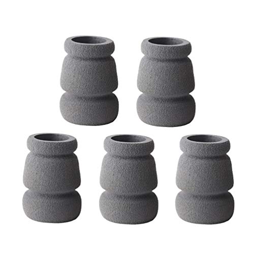 HEALLILY 31mm Disposable Tattoo Grip Cover Wrap - Memory Foam Handle Holder for Tattoo Tube Grips (5pcs) - Ideal for Professional Tattoo Artists and Studios