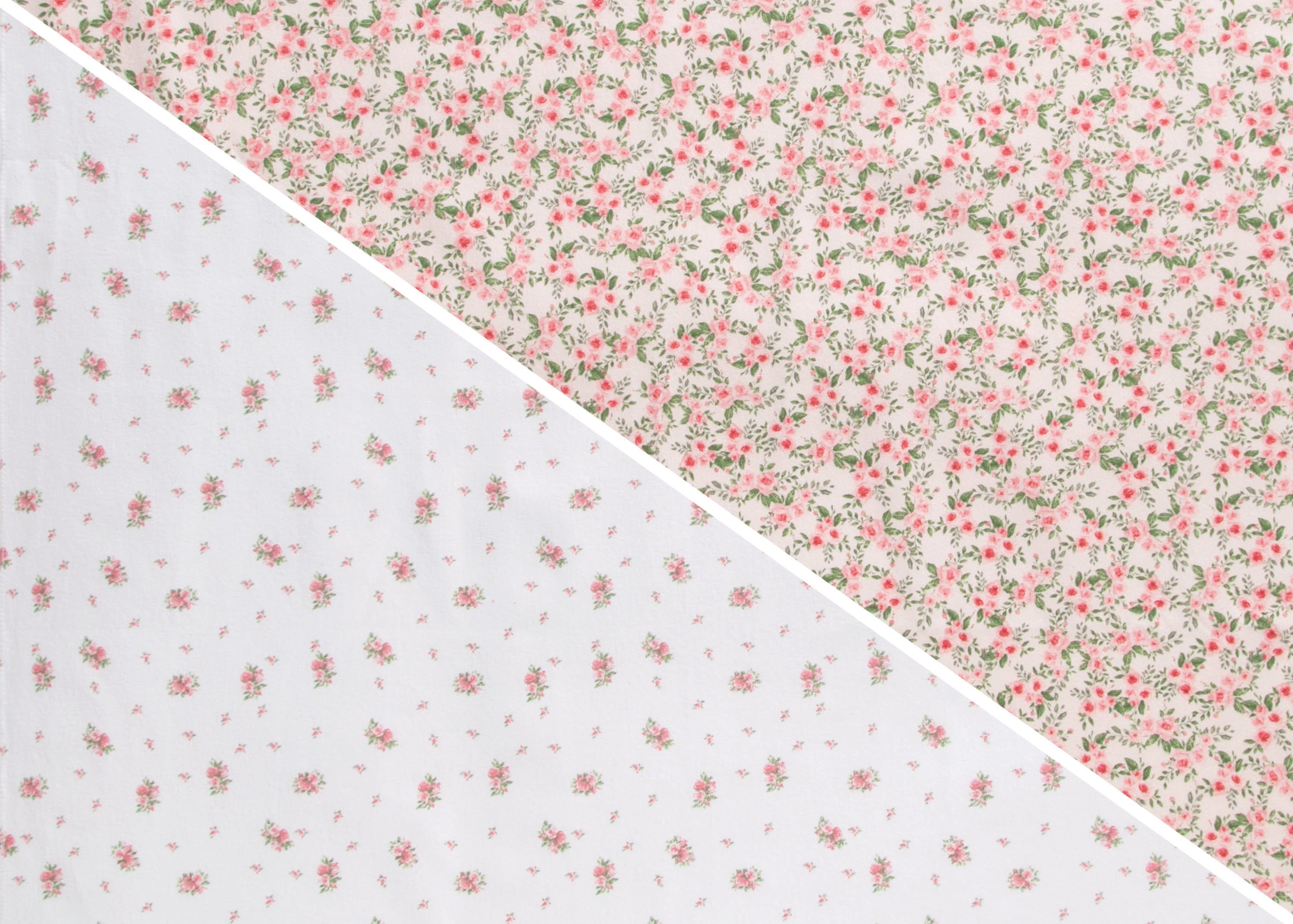 Soft 100% Cotton Flannel Baby Receiving Blankets - 2 Pack Set for Newborn Swaddling, Nursing & Cuddling - Cozy & Breathable for Nursery, Stroller & Travel