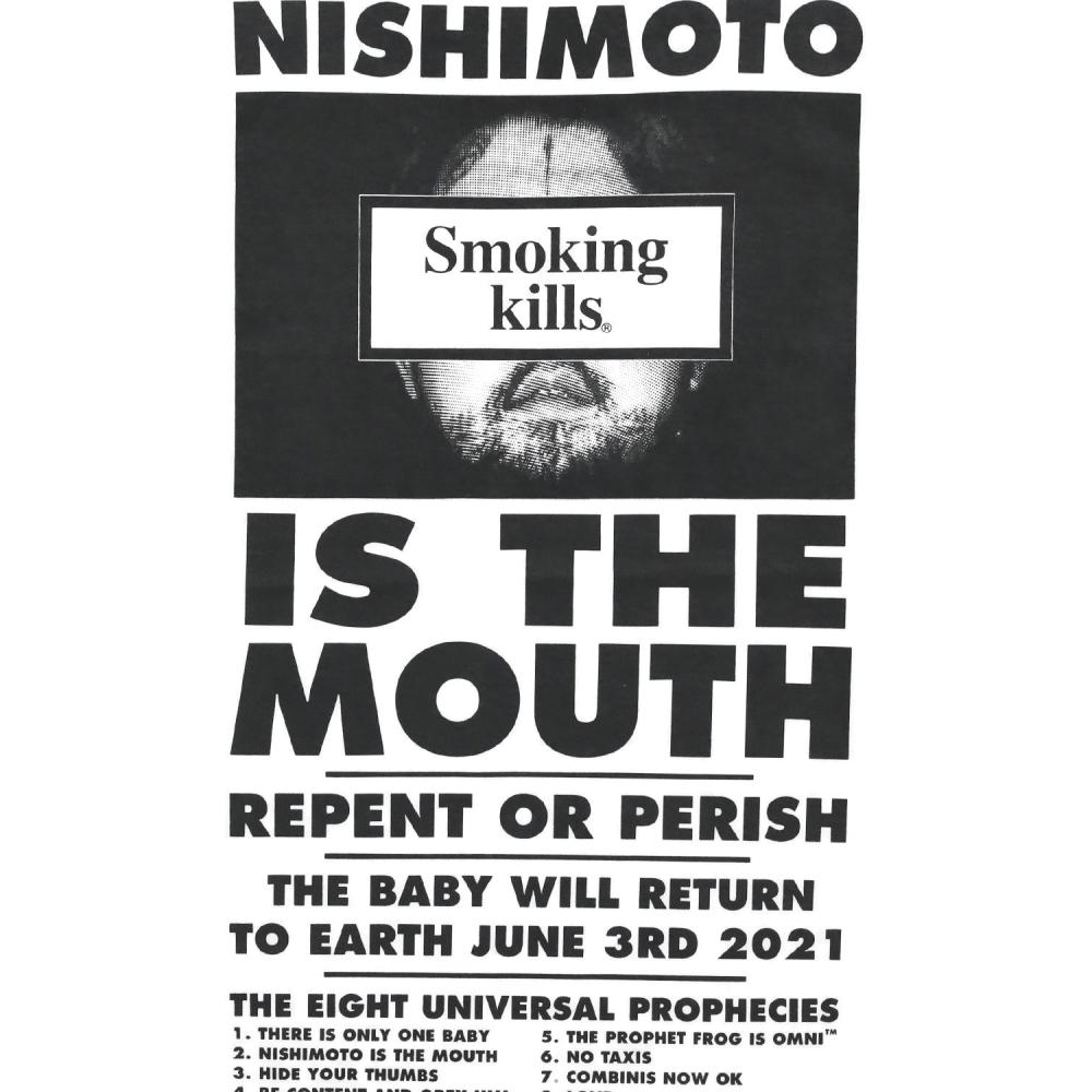#FR2 Nishimoto Is The Mouth Collaboration Men's T-Shirt - White | Streetwear Graphic Tee for Casual Wear & Urban Fashion