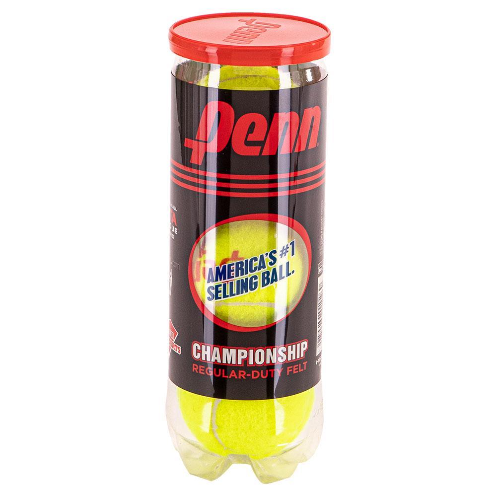 Championship Regular Duty Tennis Balls - 3 Pack | Official Tennis Match & Practice Balls | Ideal for Courts, Training & Recreational Play