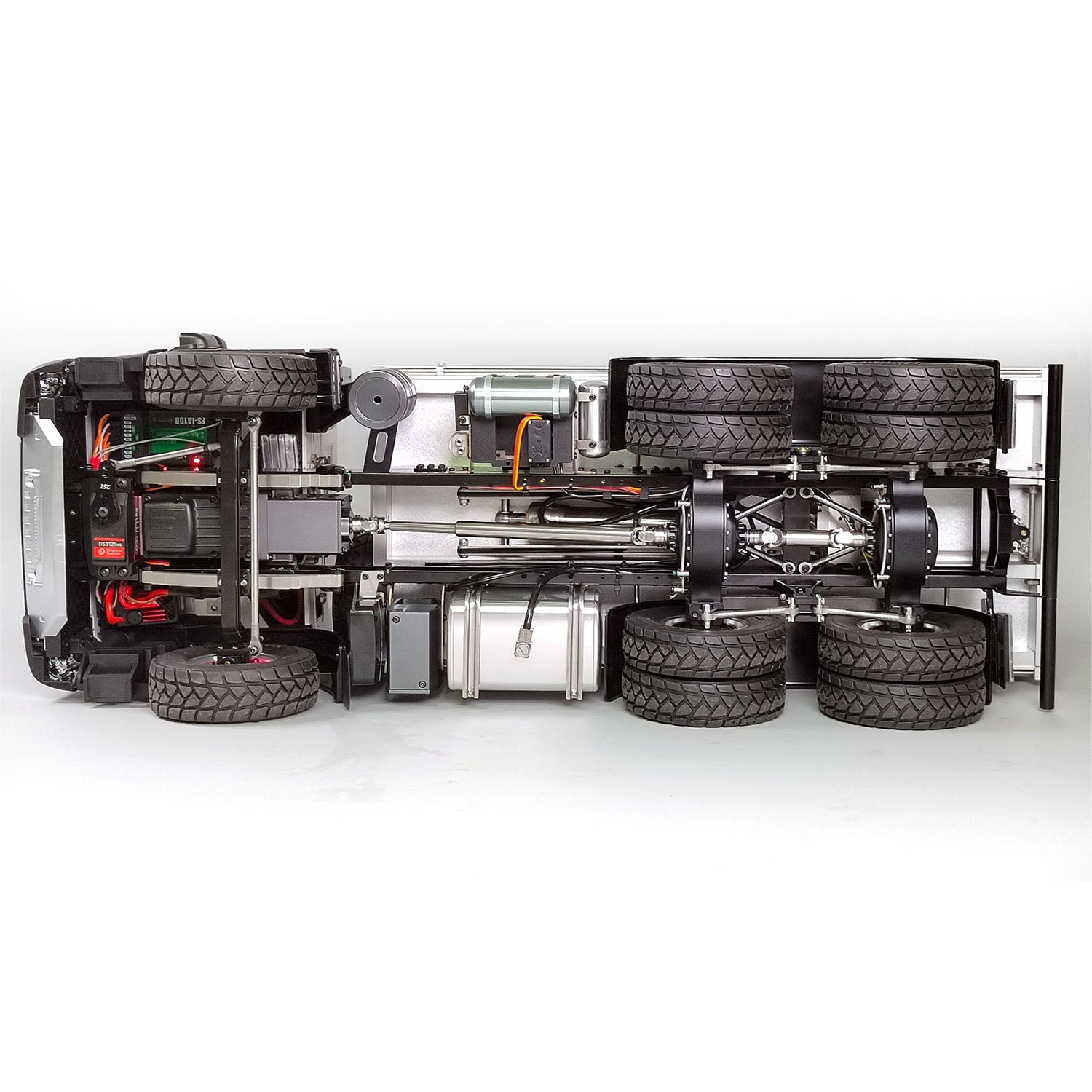 1/14 Scale 6x4 Hydraulic RC Dumper Truck with CNC Metal Axles - Remote Controlled Tipper Car Toy for Adults & Kids - Construction Site Play, Hobby Collection, Birthday Gift