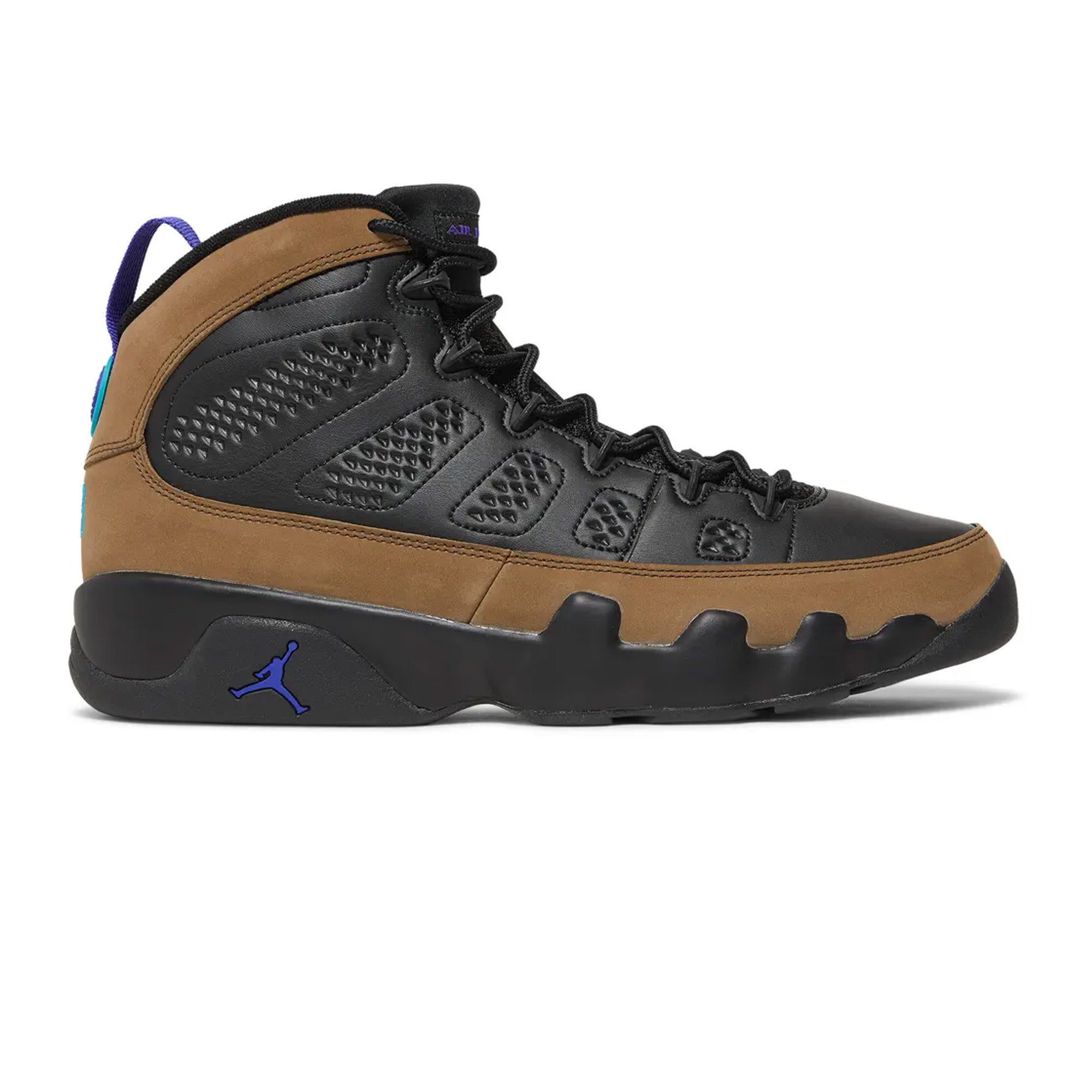 Air Jordan 9 Retro 'Light Olive Concord' Men's Basketball Shoes (2023) - Premium Retro Sneakers for Streetwear, Sports & Casual Fashion