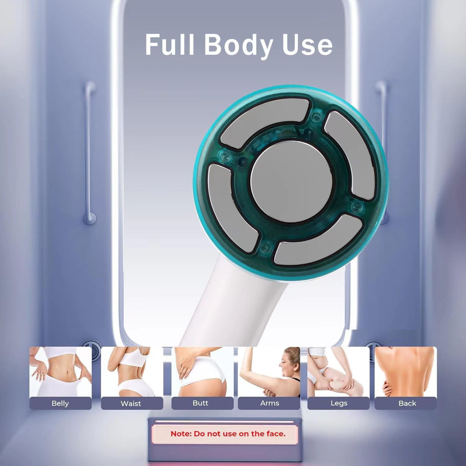 4 in 1 Multifunctional Beauty Salon Machine for Face & Body - Professional Skin Care, Hair Removal, Massage & Facial Treatment for Home & Spa Use