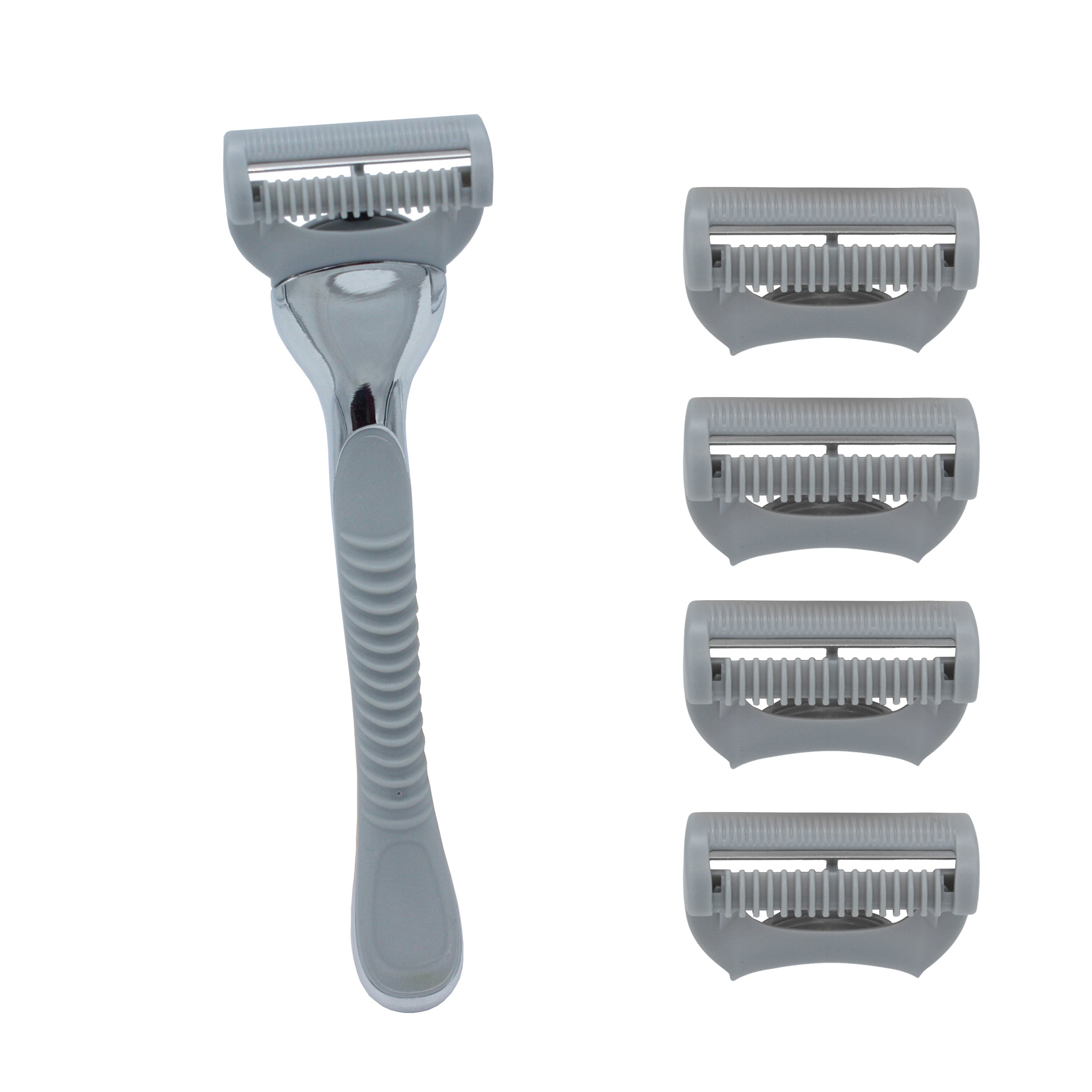 Penny Shaver Single Blade Cartridge Razor - Ultra Sharp Stainless Steel Replacement Blades for Men & Women | Perfect for Travel, Gym Bags & Sensitive Skin Shaving