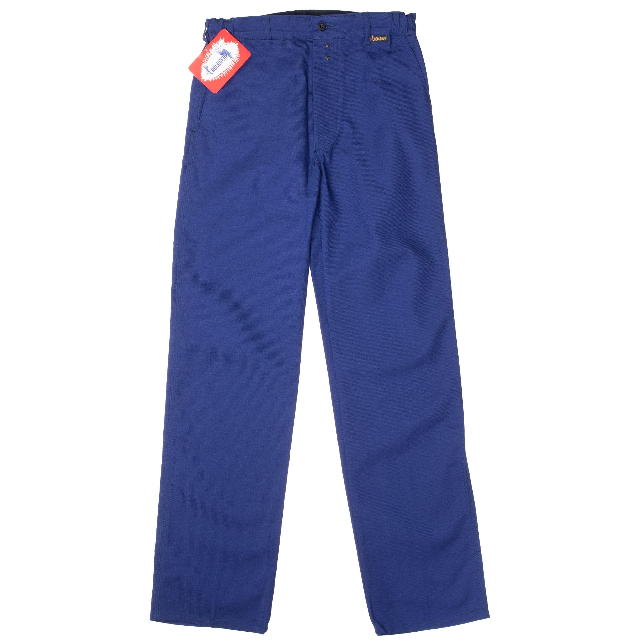 Vintage French Workwear Le Laboureur Trousers Pants 2000s - Size 31x33 Deadstock - Retro High Waist Cotton Pants for Men, Workwear & Vintage Fashion Enthusiasts - Perfect for Casual Wear, Work Outfits & Collector's Wardrobe