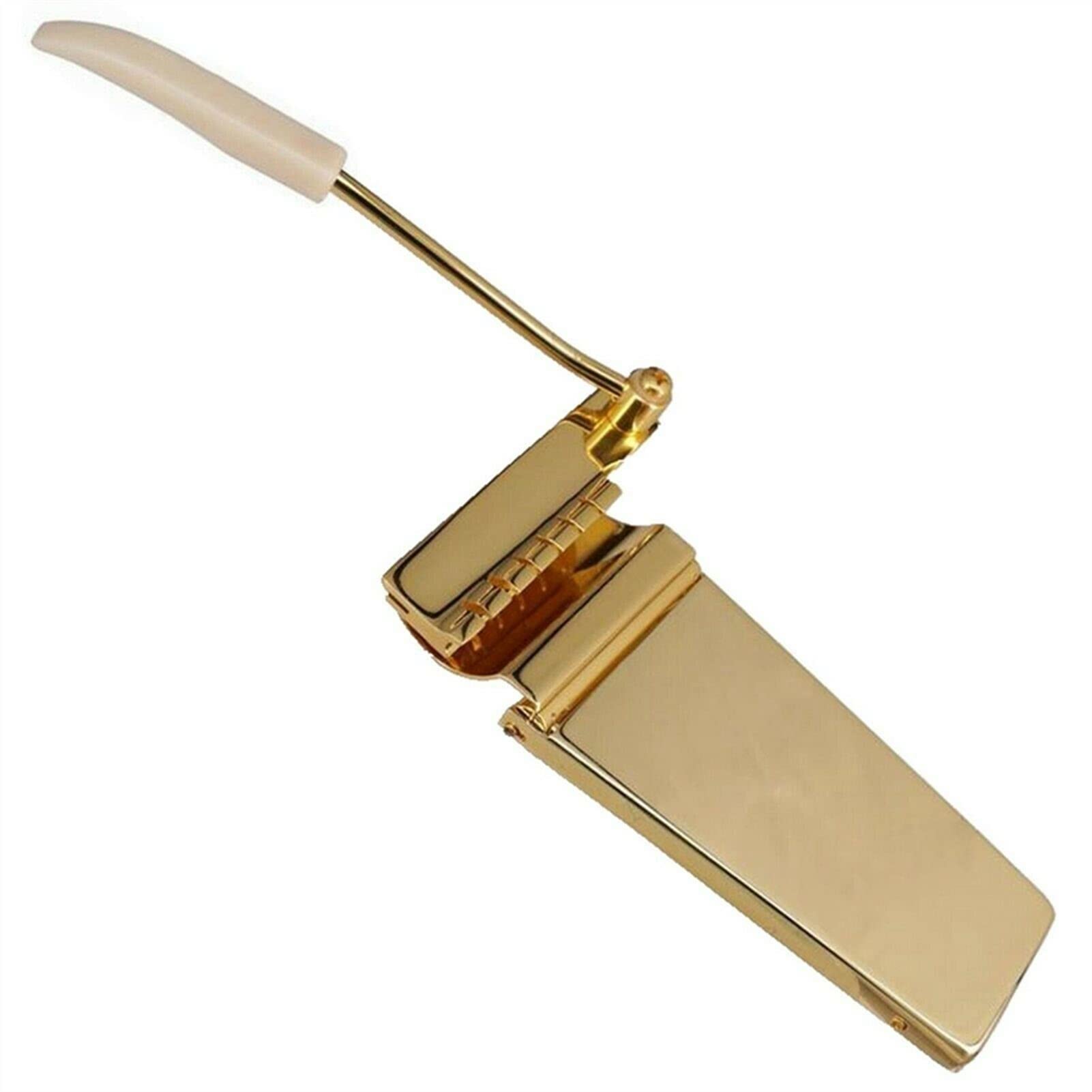 Vibrola Vibrato Tremolo Bridge for SG LP Electric Guitar - Gold Finish | Replacement Guitar Bridge Part | Perfect for Rock, Blues & Live Performances