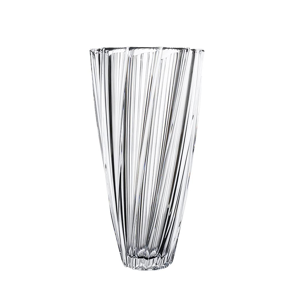 Modern Minimalist Glass Bud Vases - 18x35cm Small Flower Vases for Home Decor, Living Room Centerpiece, Dried Flowers Display | Perfect for Wedding Decor, Table Settings & Boho Chic Interior Design (Color A)