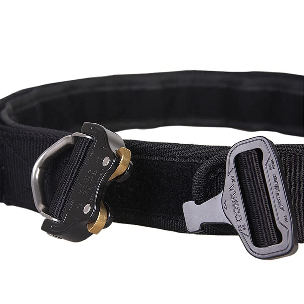 EmersonGear Tactical Belt for Men - Heavy Duty Nylon Webbing Battle Belt with MOLLE System & Quick Release Buckle - Perfect for Military, Airsoft, Hiking & Outdoor Adventures