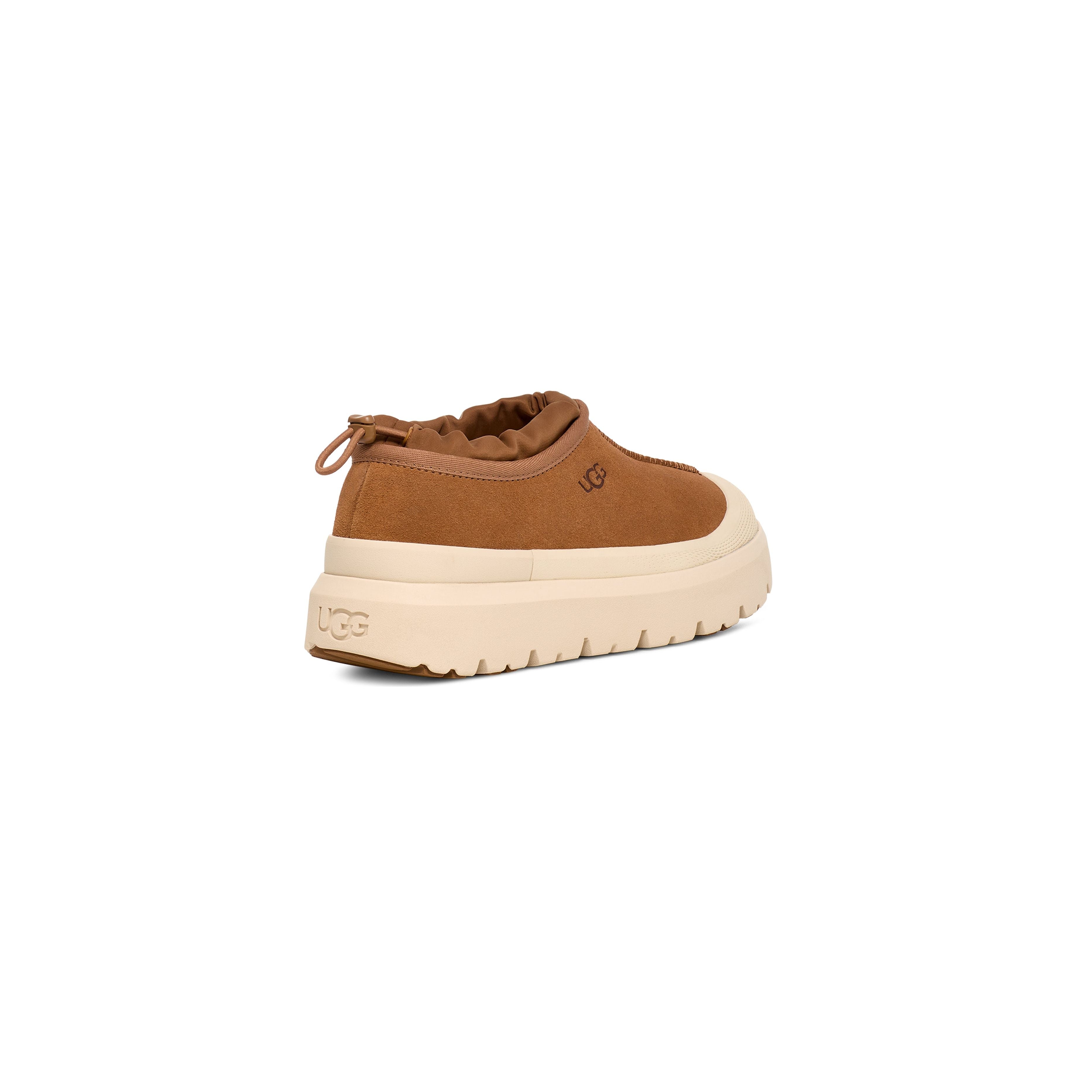 UGG Unisex Tasman Weather Hybrid Slippers - Chestnut & Whitecap | Cozy Indoor & Outdoor House Shoes for Men & Women