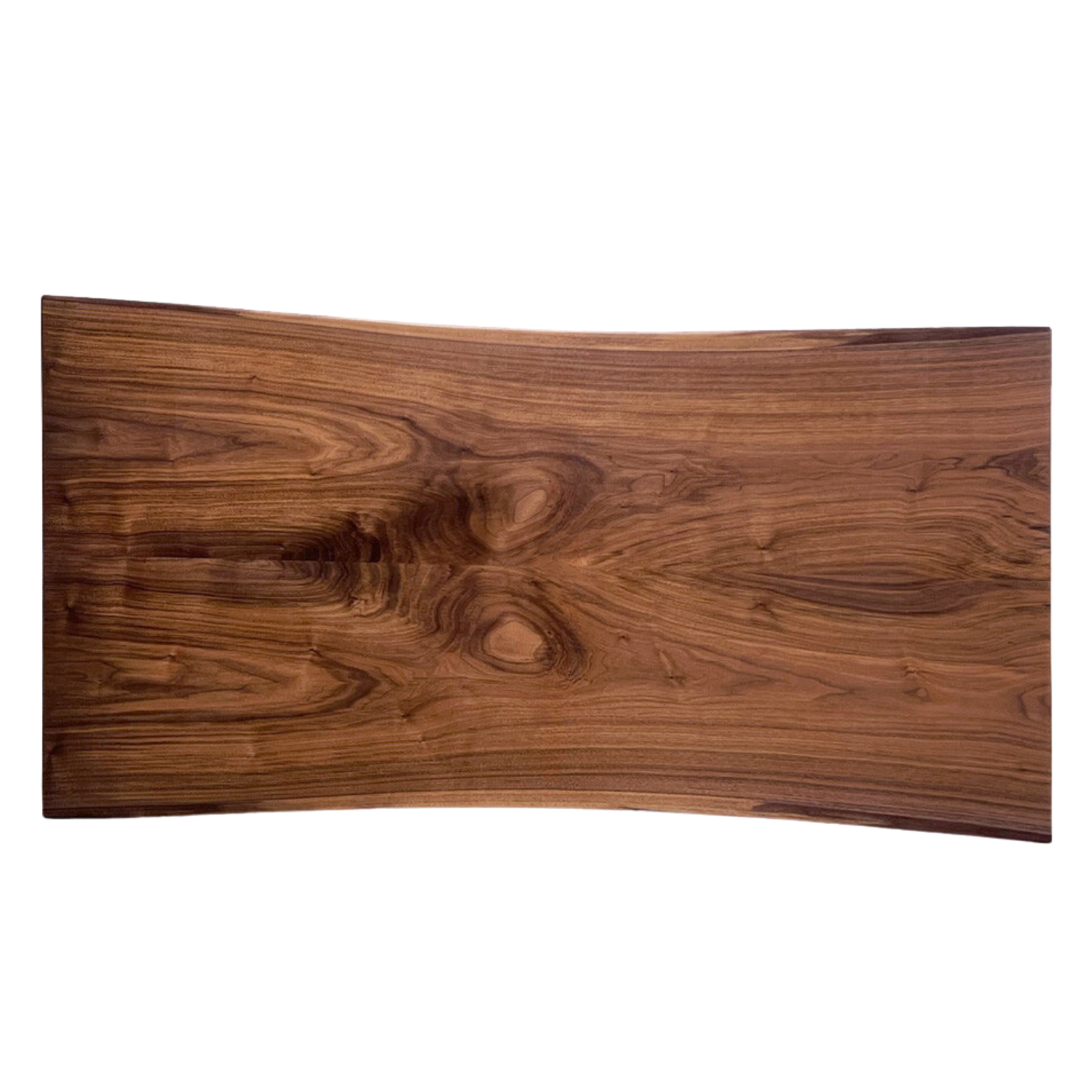 Premium Black Walnut Solid Wood Natural Edge Dining Table – Handcrafted Large Board for Rustic & Modern Home Decor – Perfect for Family Gatherings & Dinner Parties