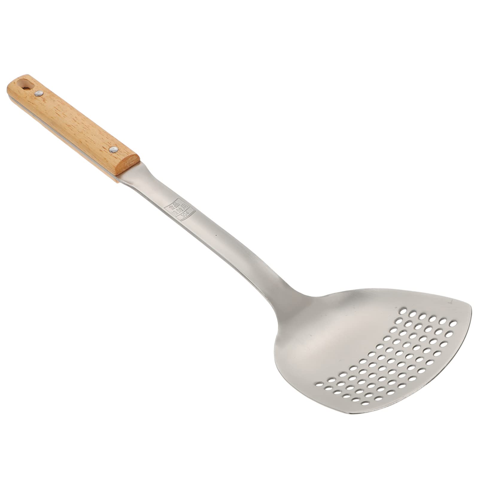 Premium Stainless Steel Spatula - Non-Stick Stir Fry Shovel for Cooking, Heavy Duty Kitchen Utensil with Ergonomic Handle - Perfect for Flipping Pancakes, Stir-Frying, and Sauteing in Home Kitchens