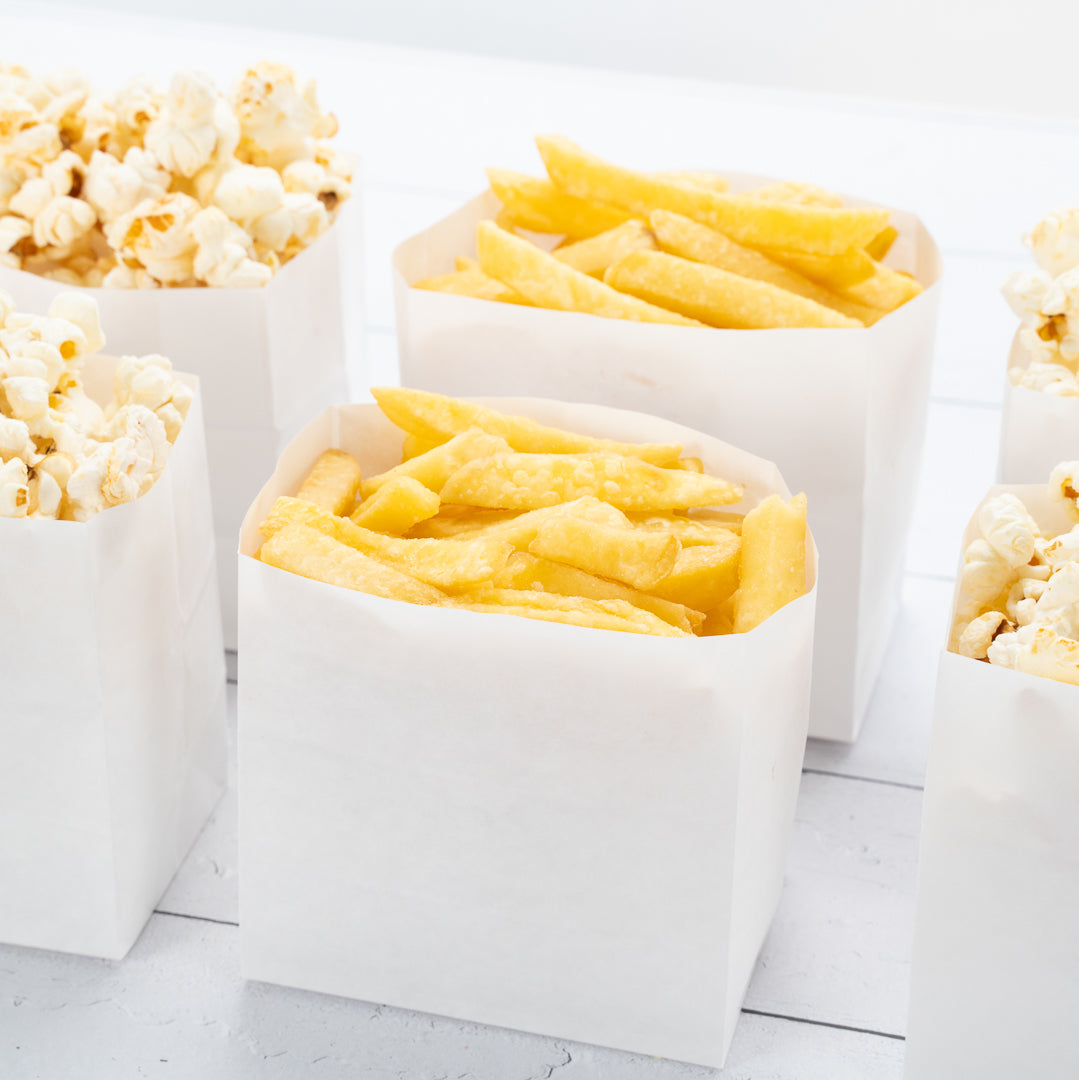 Premium White Paper Snack Bags 4