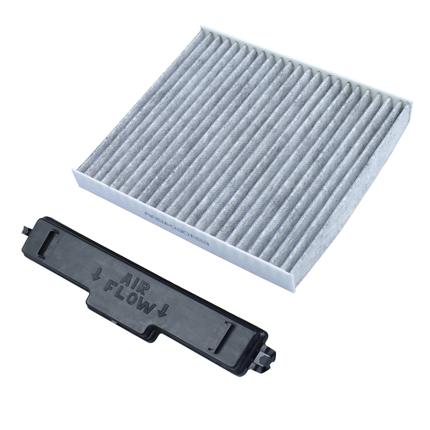 Premium Activated Carbon Cabin Air Filter & Access Door Kit for Dodge Ram 1500/2500/3500/4500/5500 | Replaces 68318365AA, 5058693AA, 68052292AA | Improves Air Quality & Reduces Allergens for Cleaner Cabin Air