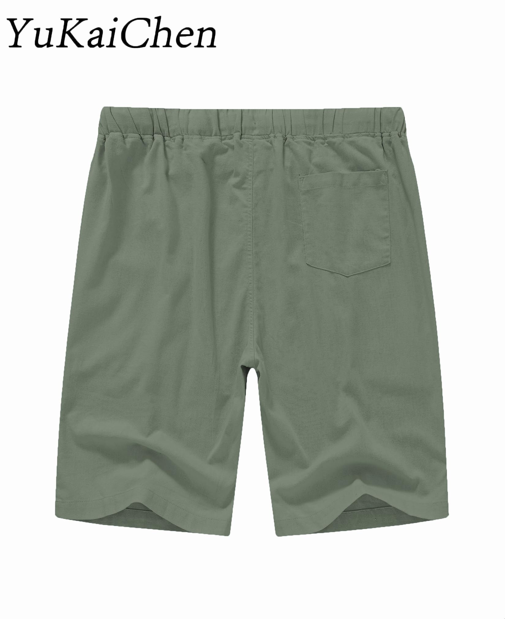 YuKaiChen Men's Casual Shorts with Drawstring - Lightweight Breathable Summer Shorts for Outdoor, Gym, and Beach Activities