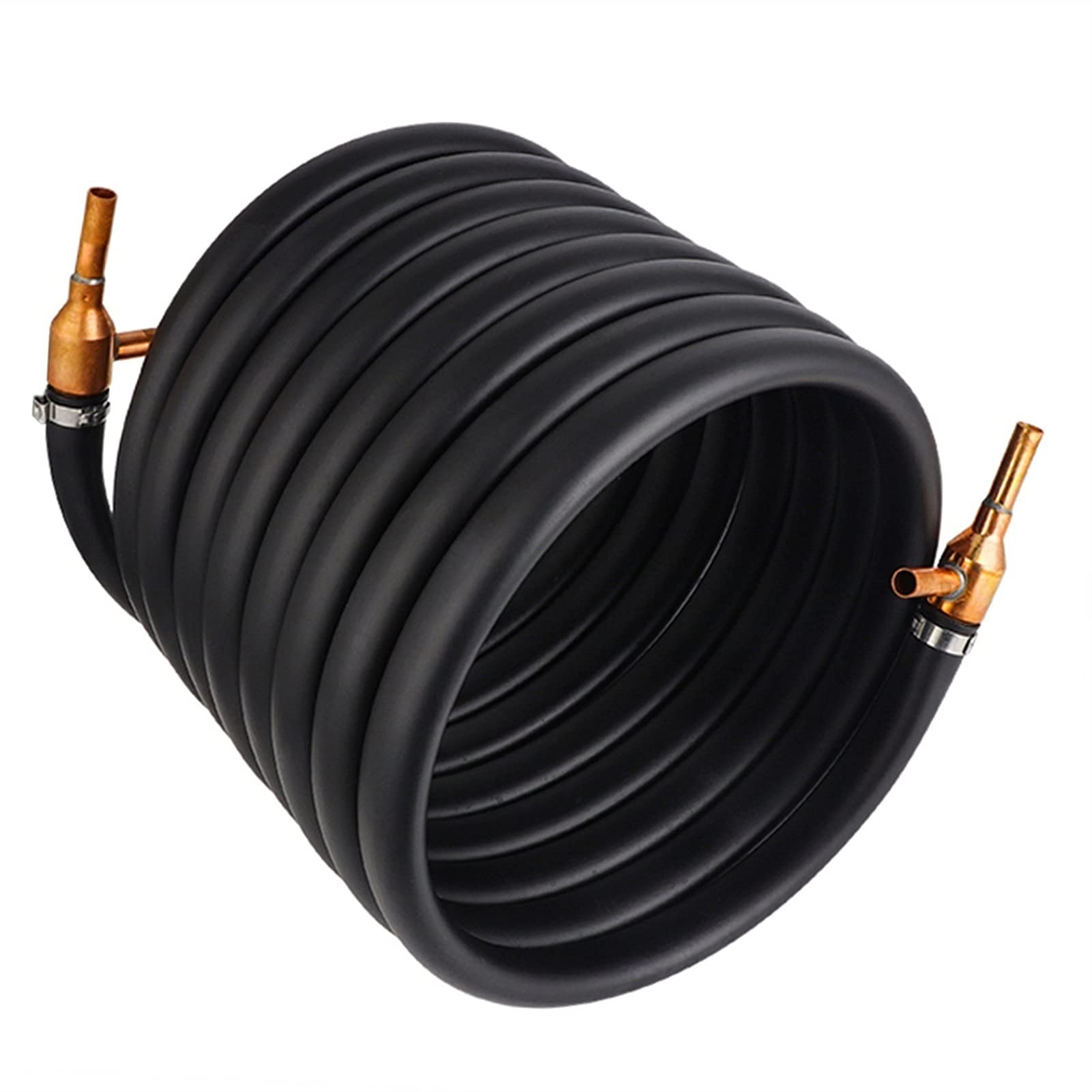 Premium Copper Wort Heat Exchanger Counterflow Chiller - Efficient Beer & Wine Cooling System for Homebrewing | Perfect for Craft Brewing, Fermentation Control & Wort Chilling