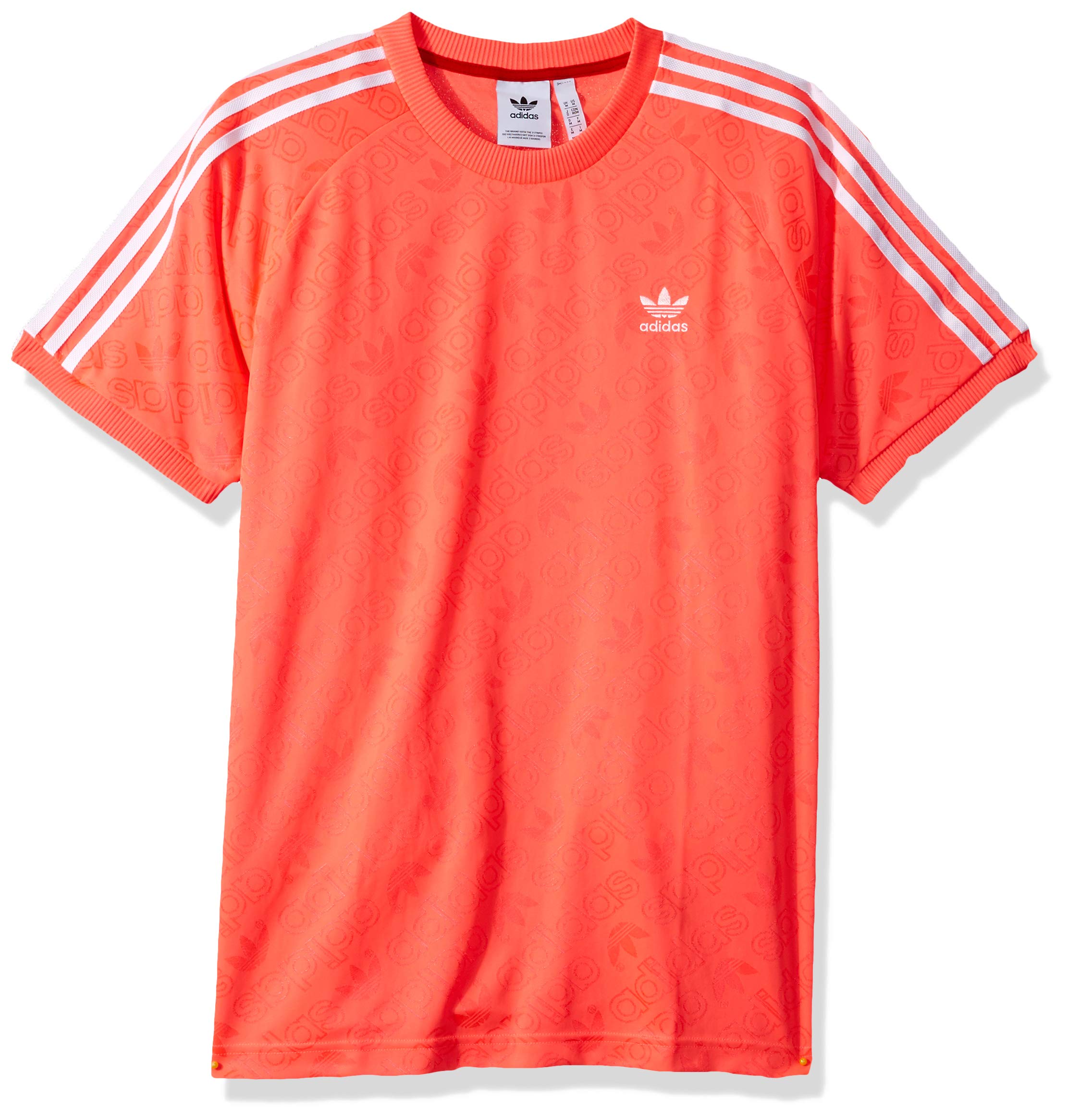 adidas Originals Men's Mono Jersey T-Shirt | Classic Logo Cotton Tee for Casual Wear, Gym & Street Style