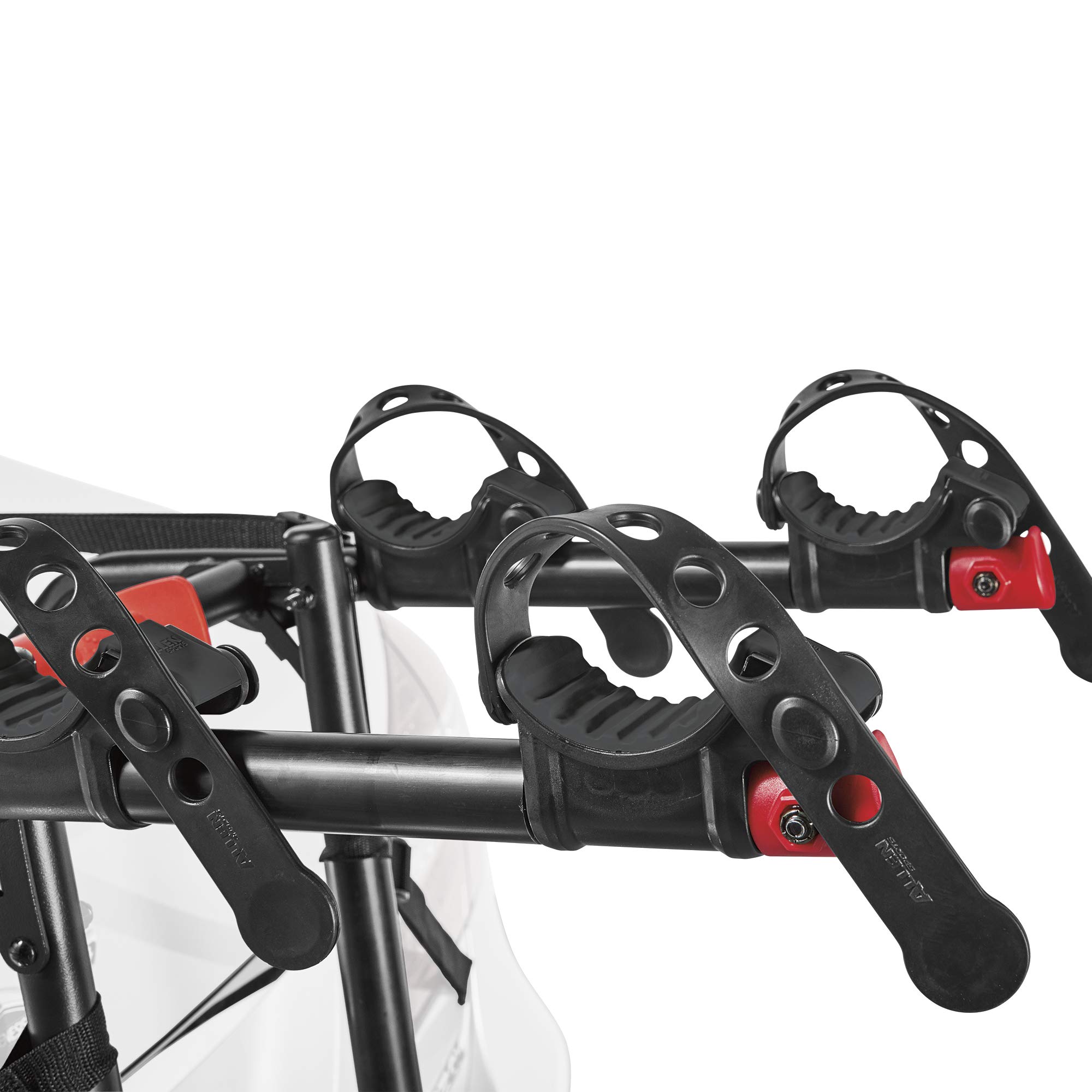 Allen Sports Premier 2-Bike Trunk Rack - Model S102, Heavy Duty Bicycle Carrier for Cars, SUV & Hatchback - Secure & Easy to Install - Perfect for Road Trips, Camping & Outdoor Adventures (Black)